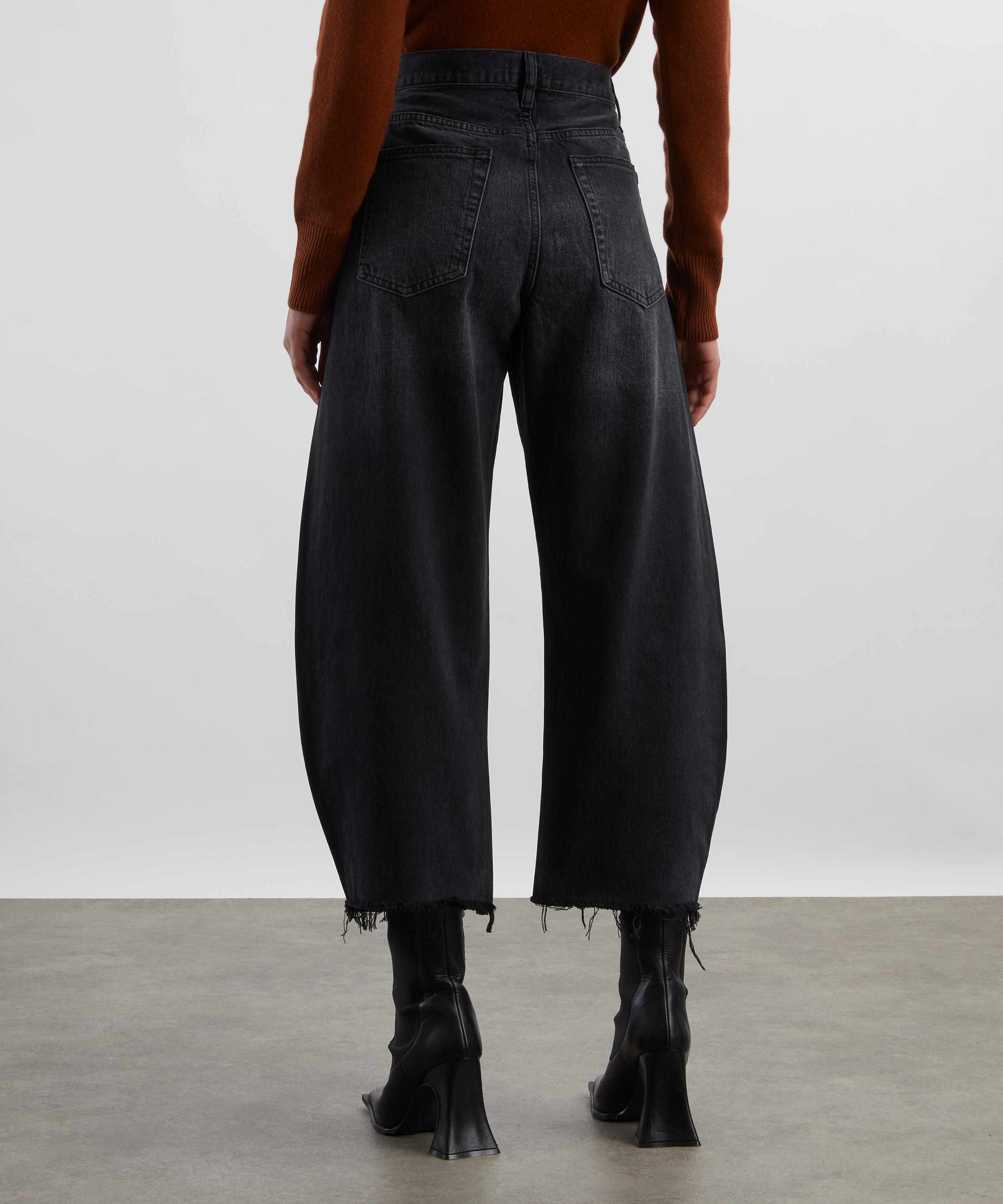 Frame - The Bubble Crop Jeans in Limitless Raw Fray image number 3