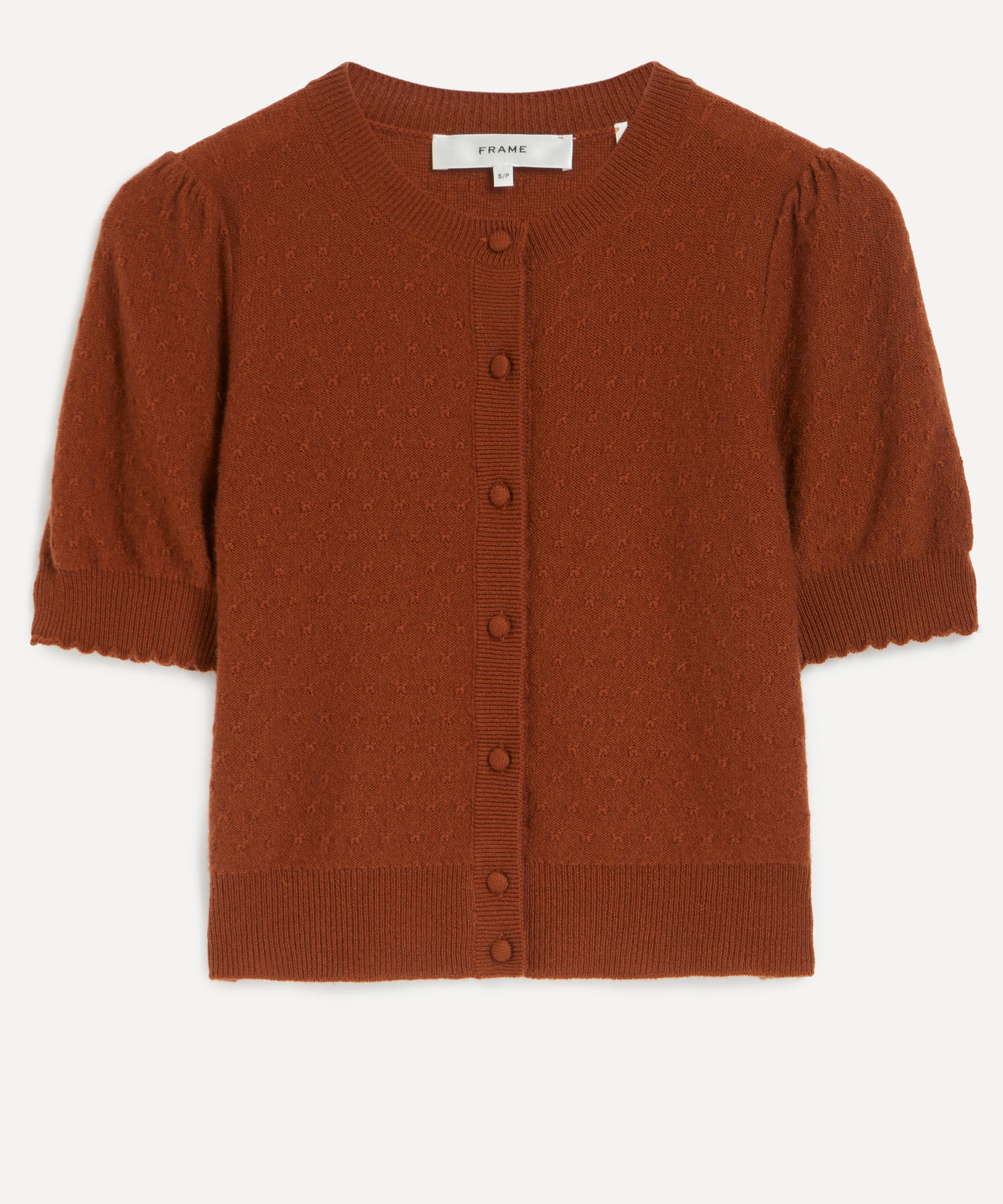 Frame - The Cashmere Pointelle Cardigan image number 0