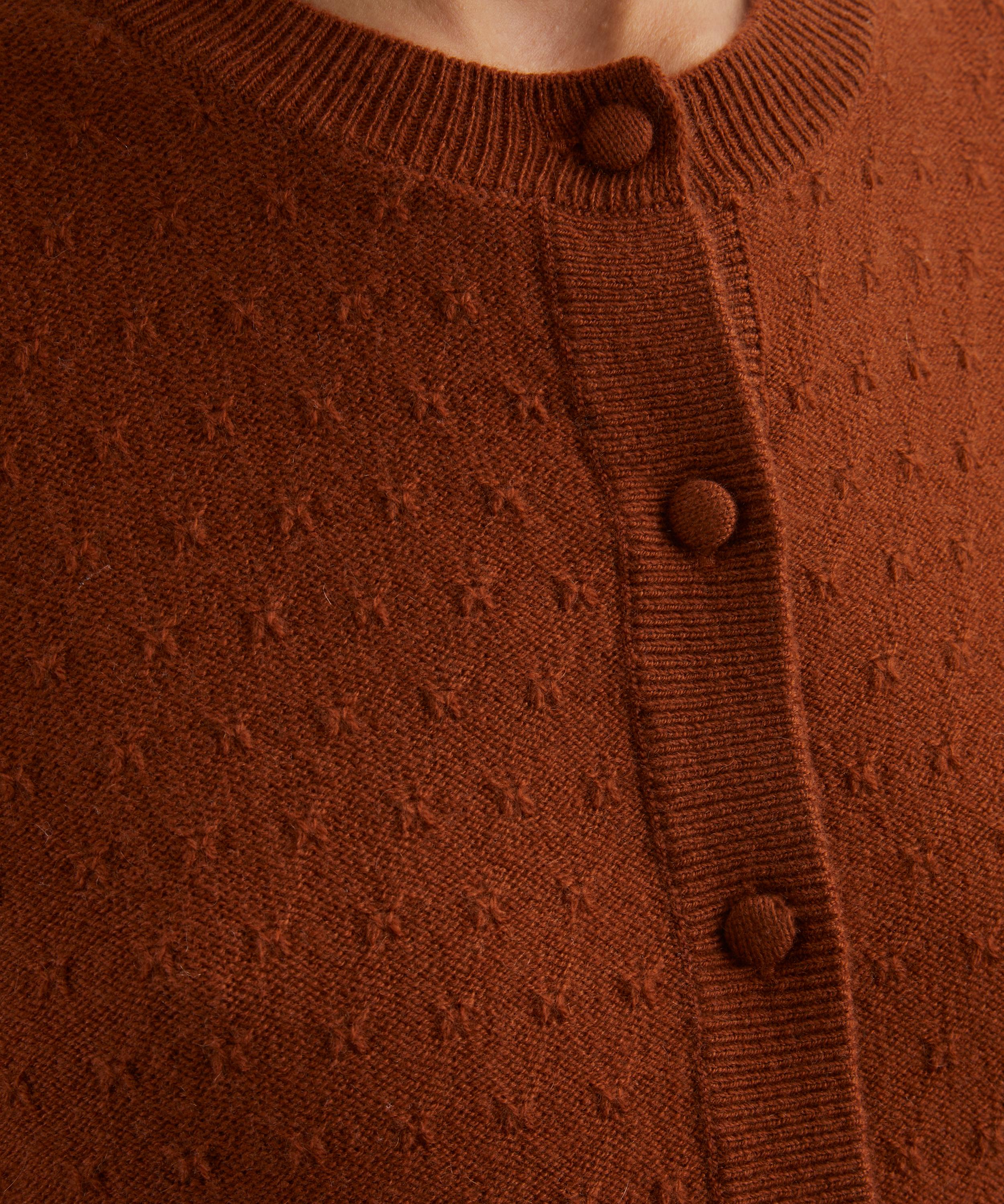 Frame - The Cashmere Pointelle Cardigan image number 4