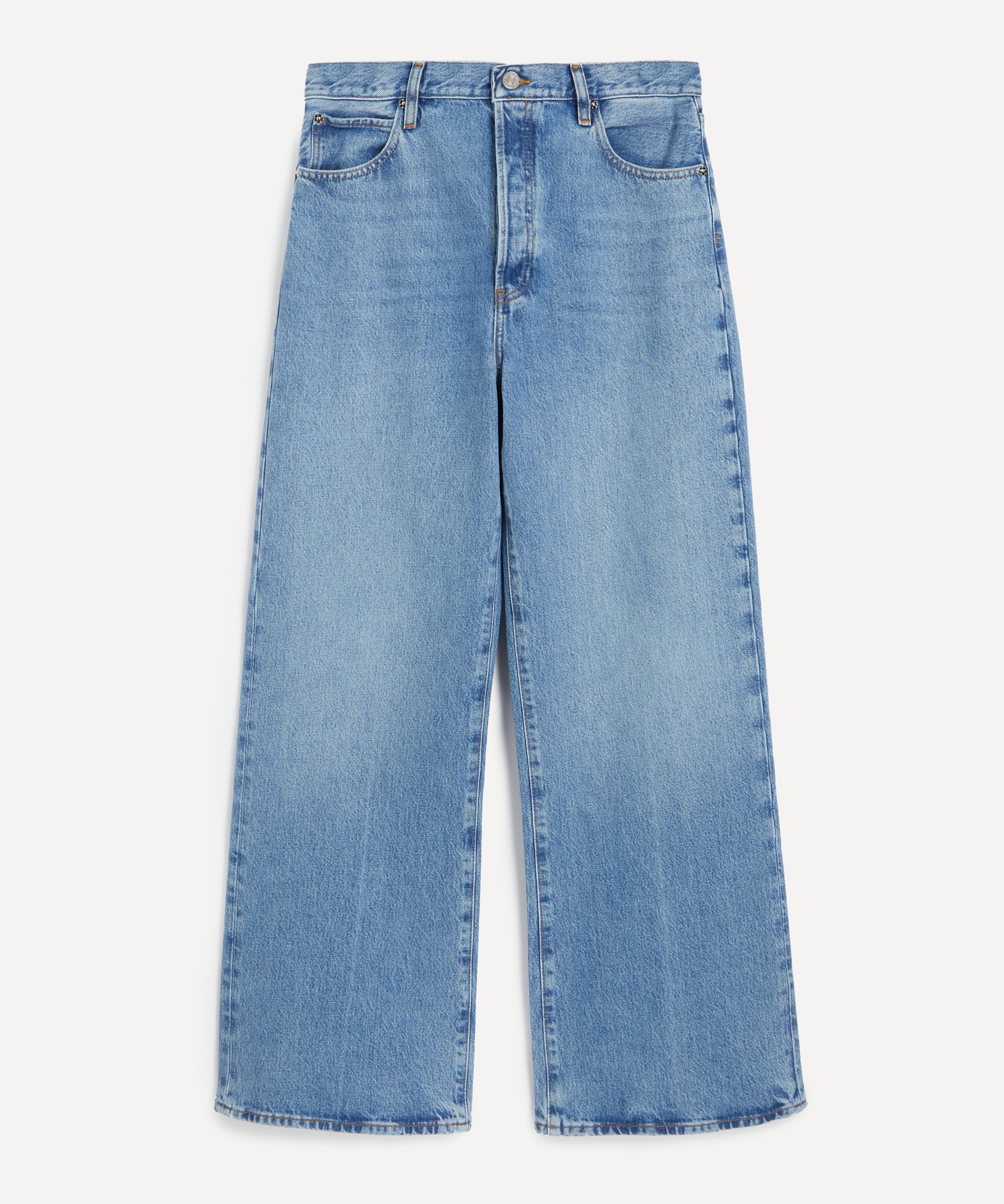 Frame - The Loose Relaxed Wide Jeans in Rundown image number 0
