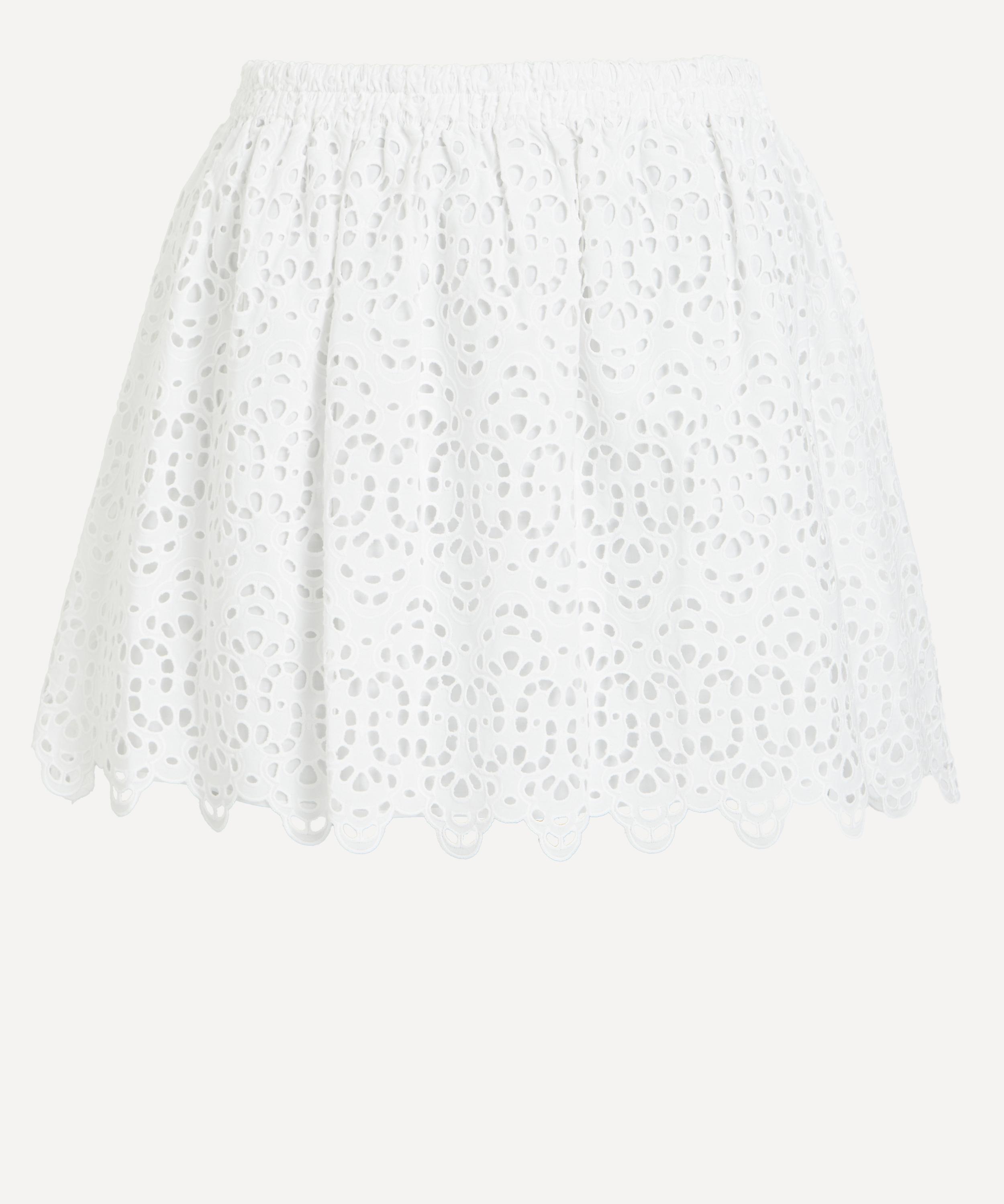 Frame - The Deco Eyelet Skirt image number 0