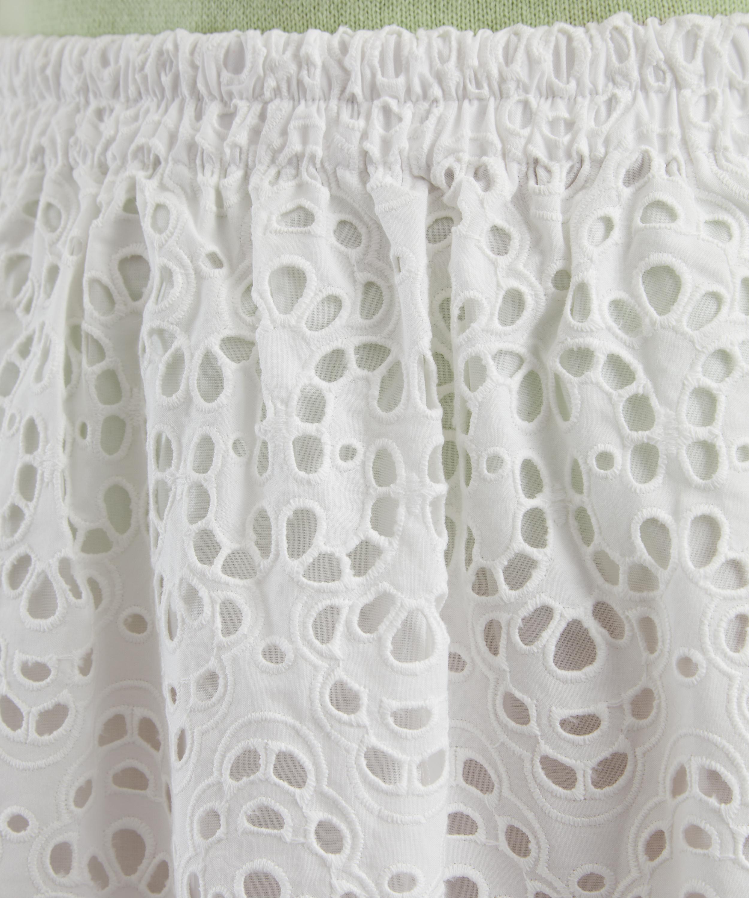 Frame - The Deco Eyelet Skirt image number 4