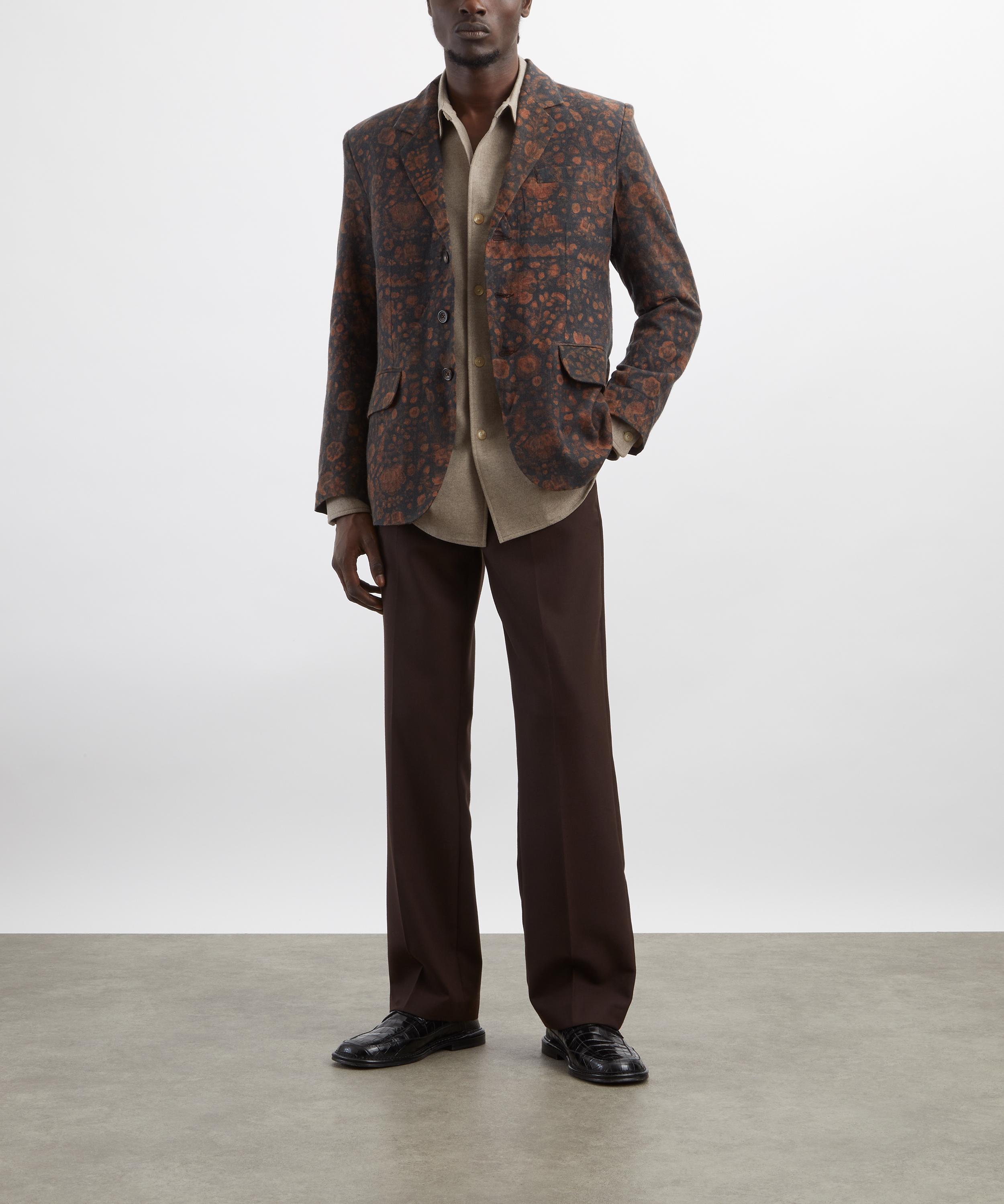 Kartik Research - Block-Print Wool Blazer image number 1