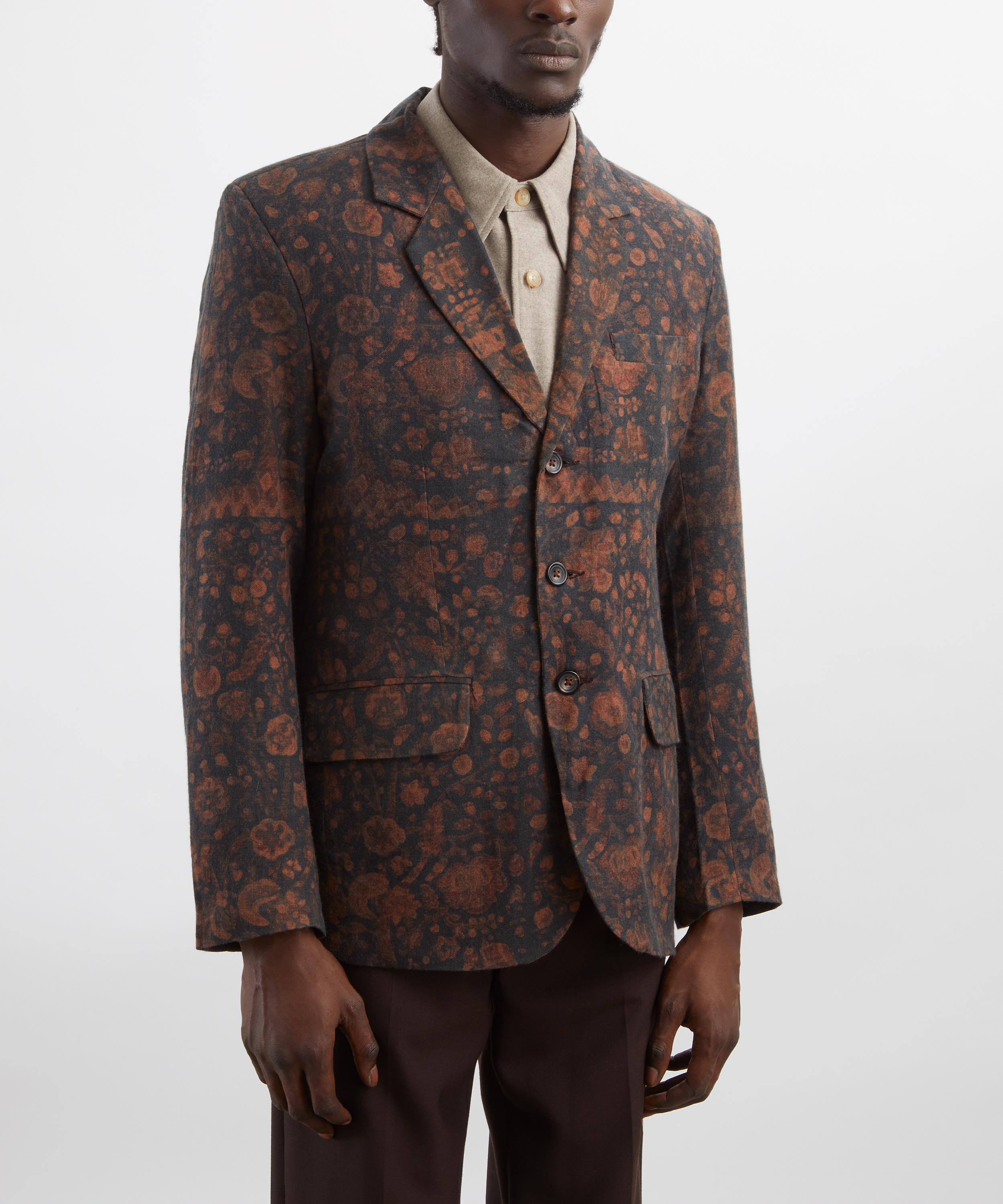 Kartik Research - Block-Print Wool Blazer image number 2