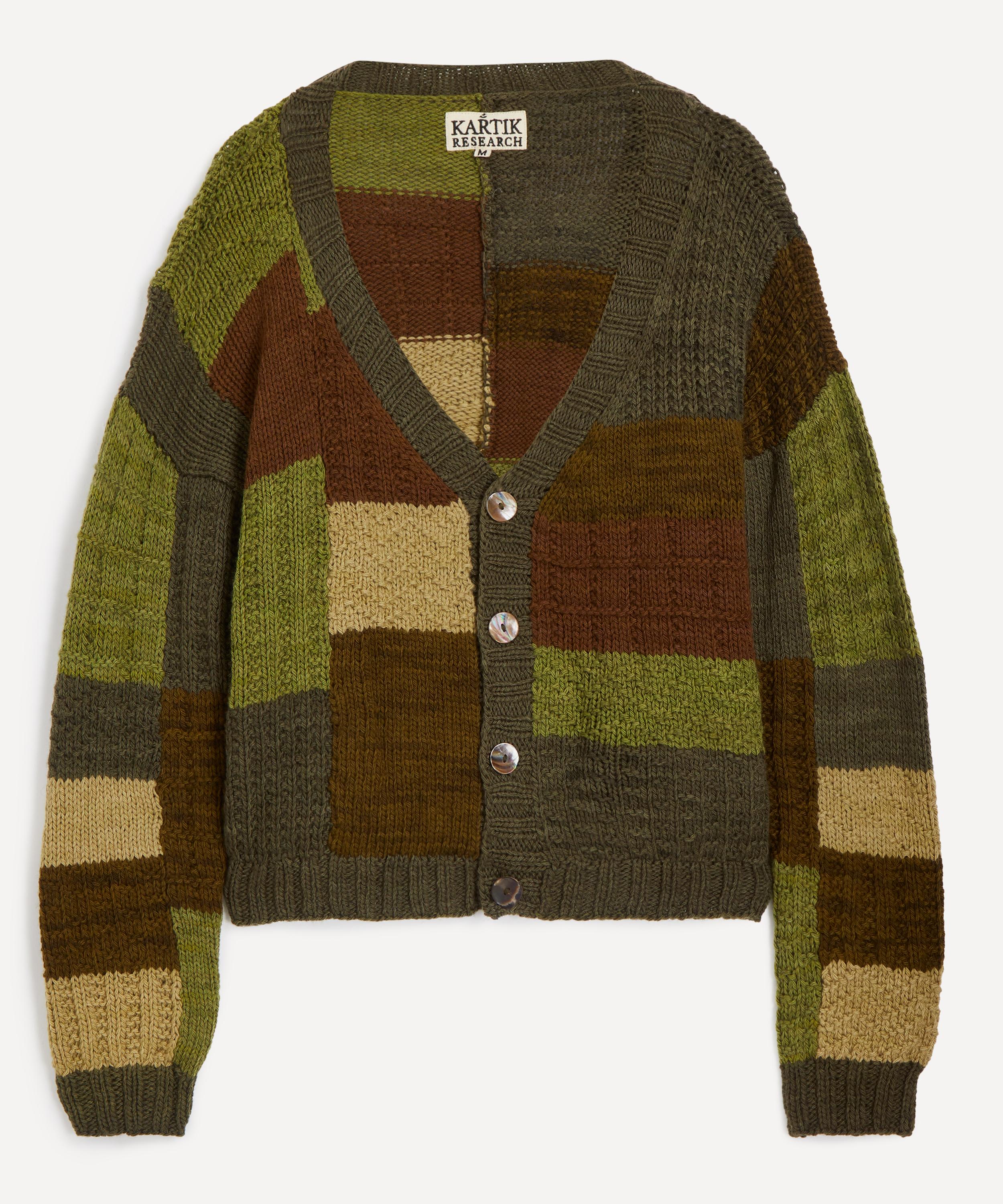 Kartik Research - Patchwork Cardigan