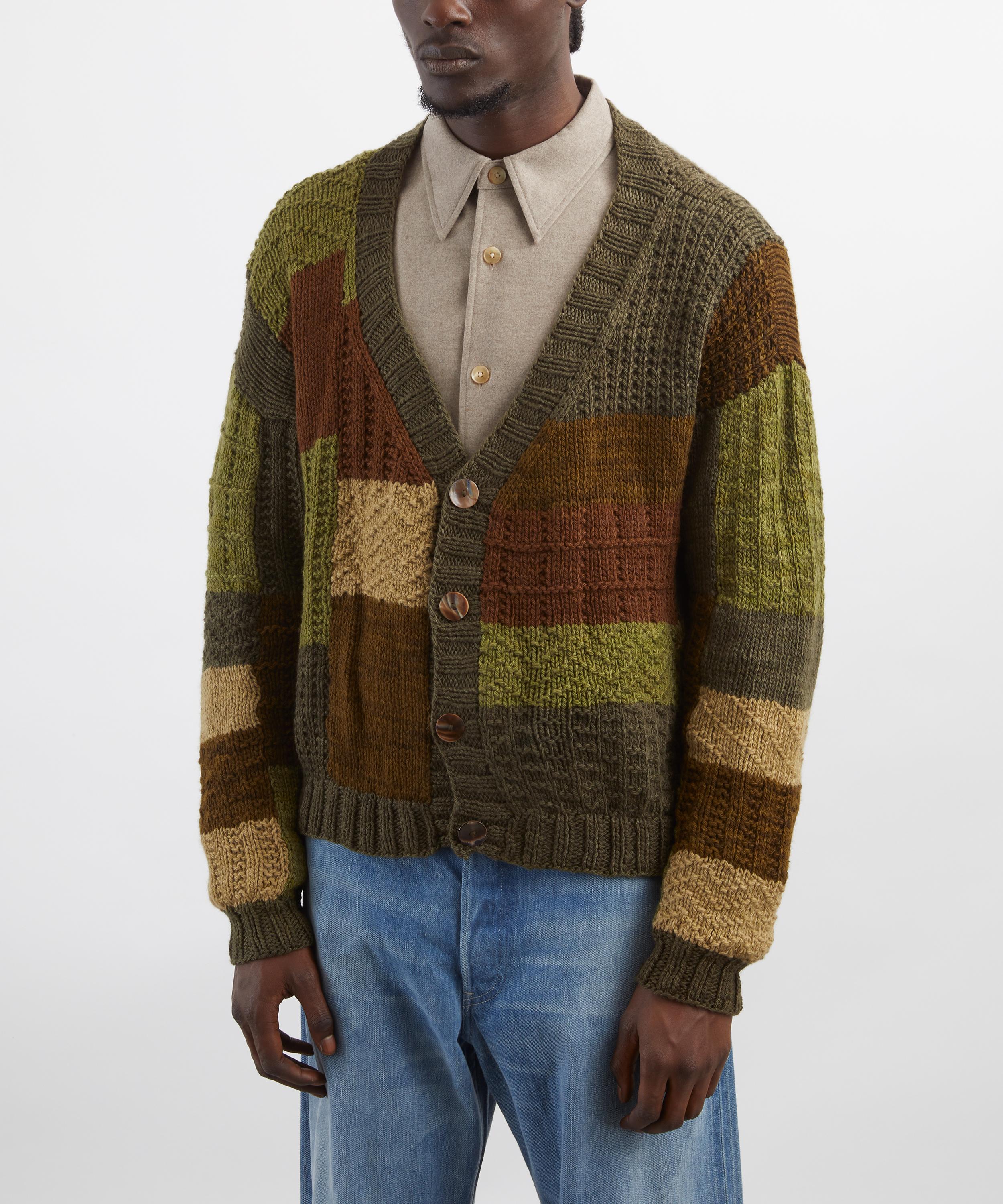 Kartik Research - Patchwork Cardigan image number 2