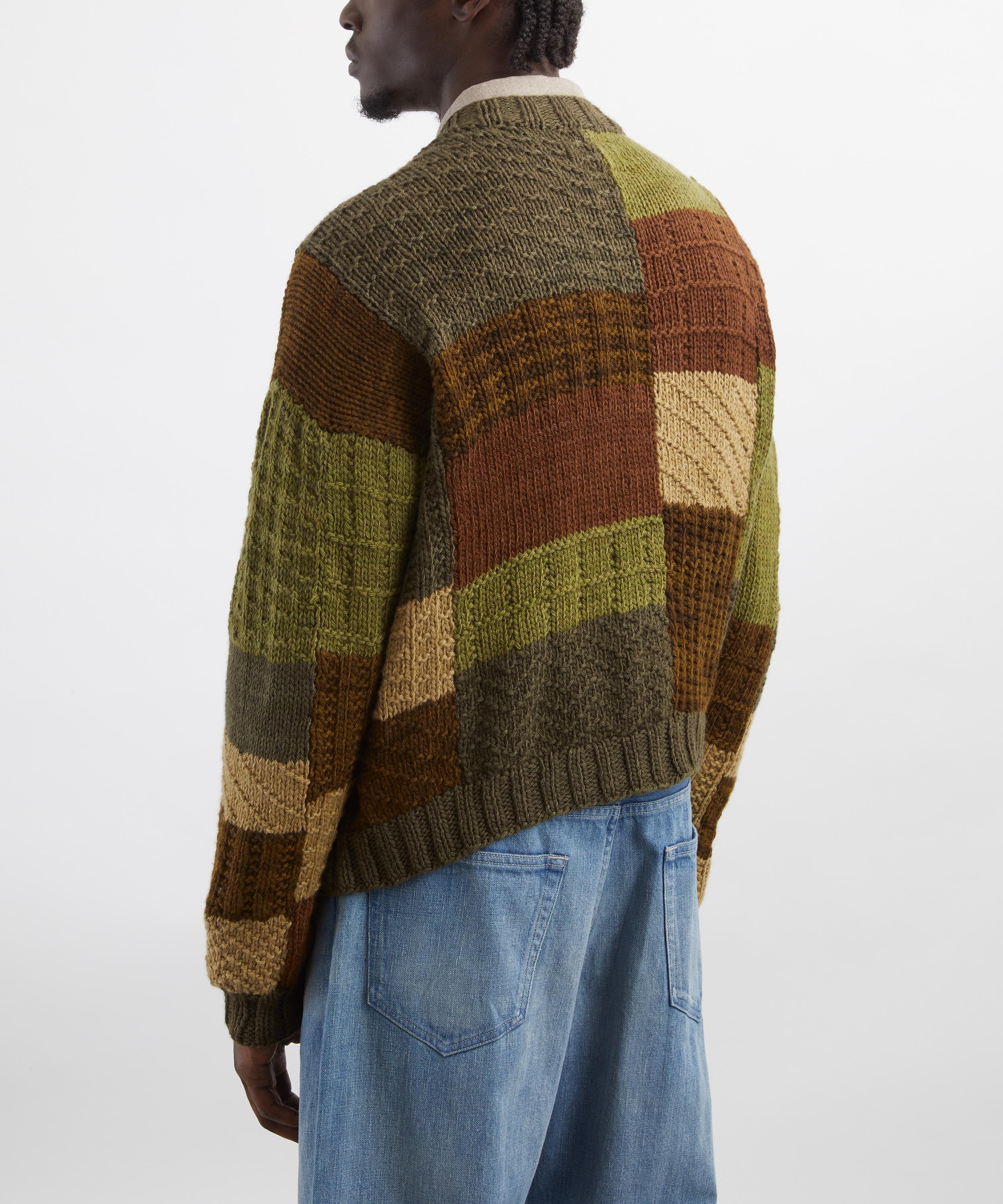 Kartik Research - Patchwork Cardigan image number 3