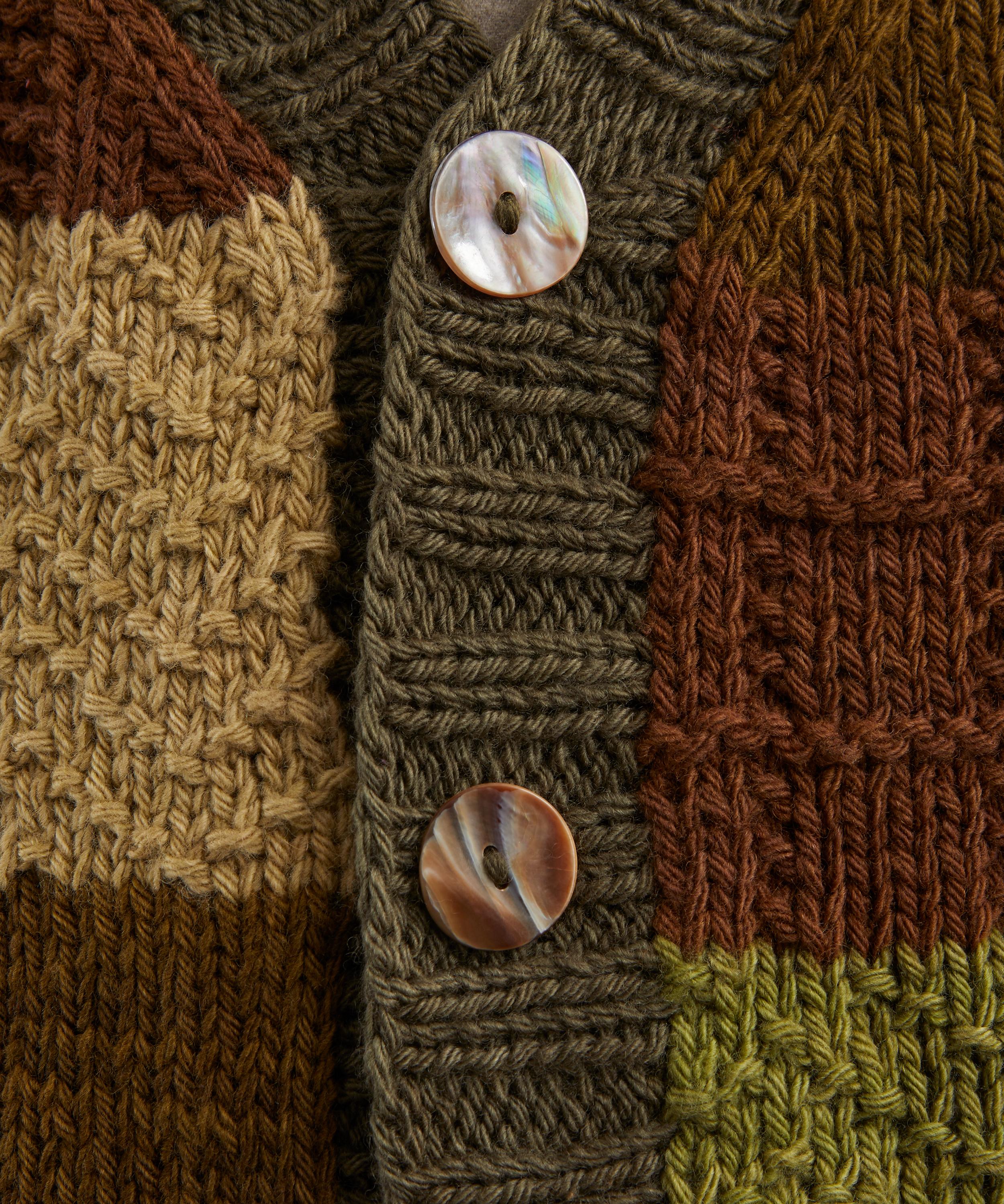 Kartik Research - Patchwork Cardigan image number 4