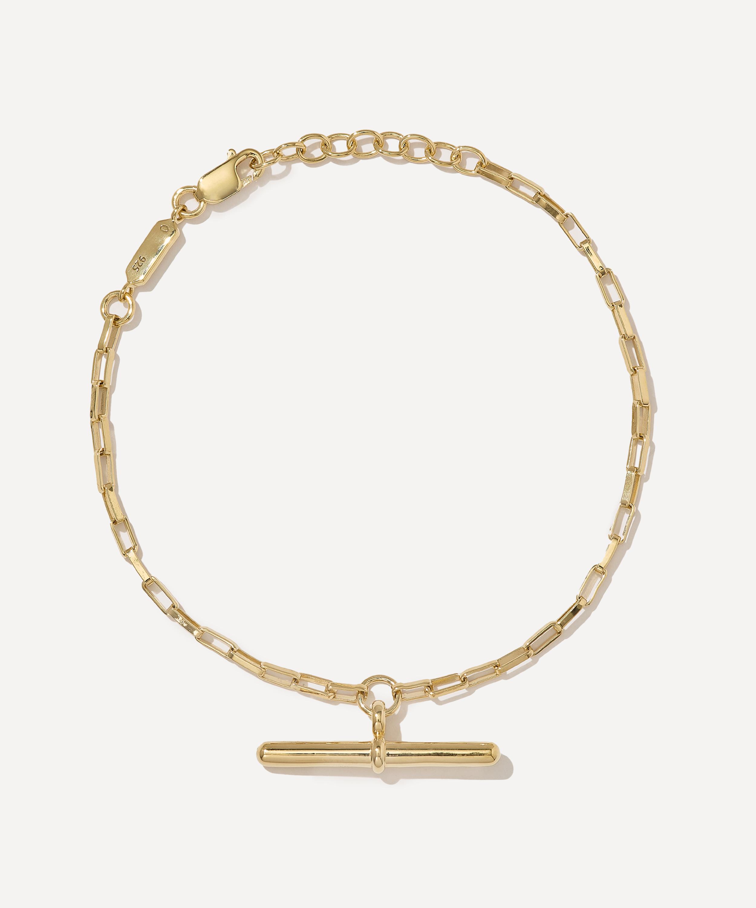 Otiumberg - 14ct Gold-Plated Vermeil Silver Vestige Toggle Bracelet image number 0