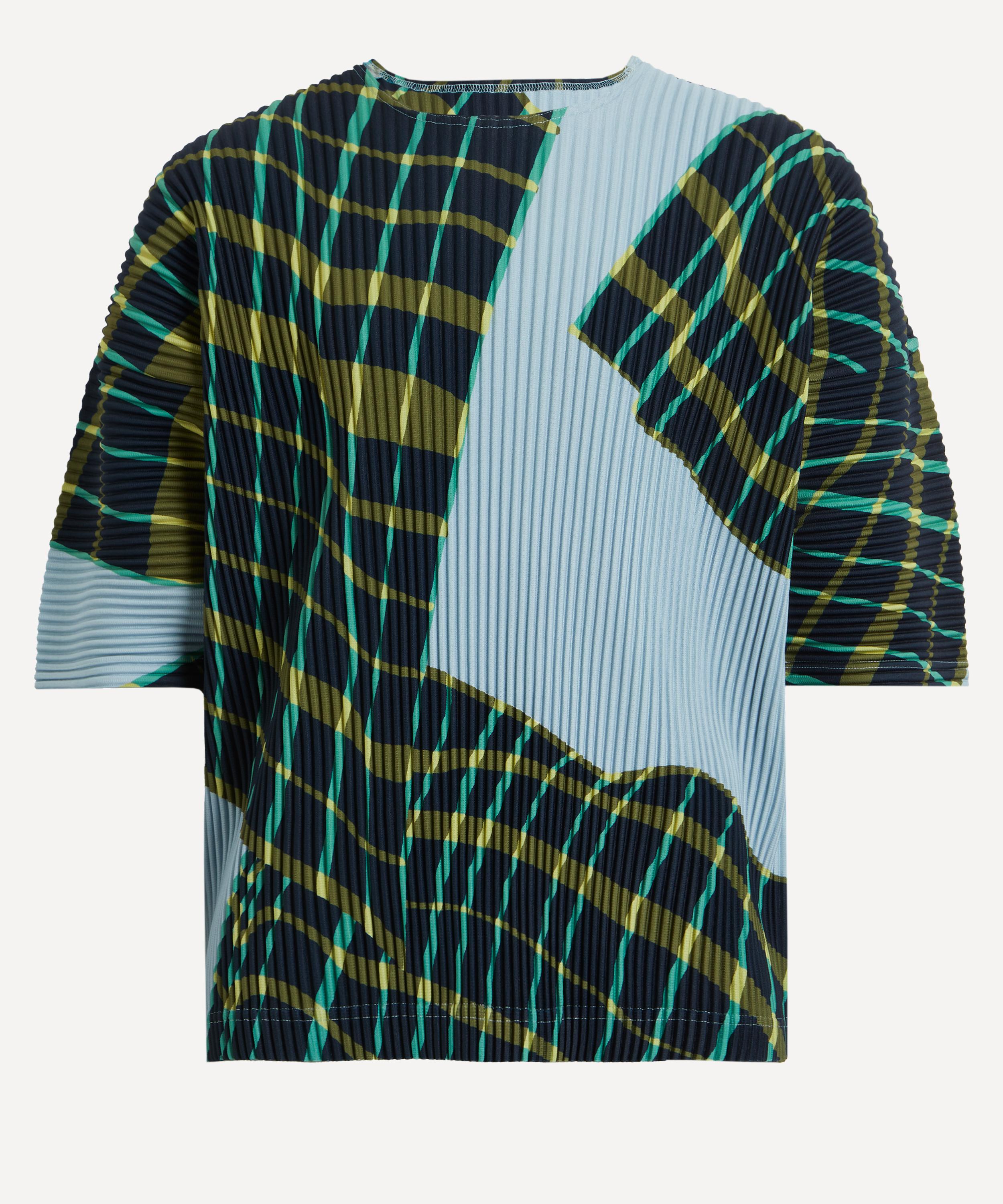 HOMME PLISSÉ ISSEY MIYAKE - WINDSWEPT PLAID Pleated Top image number 0