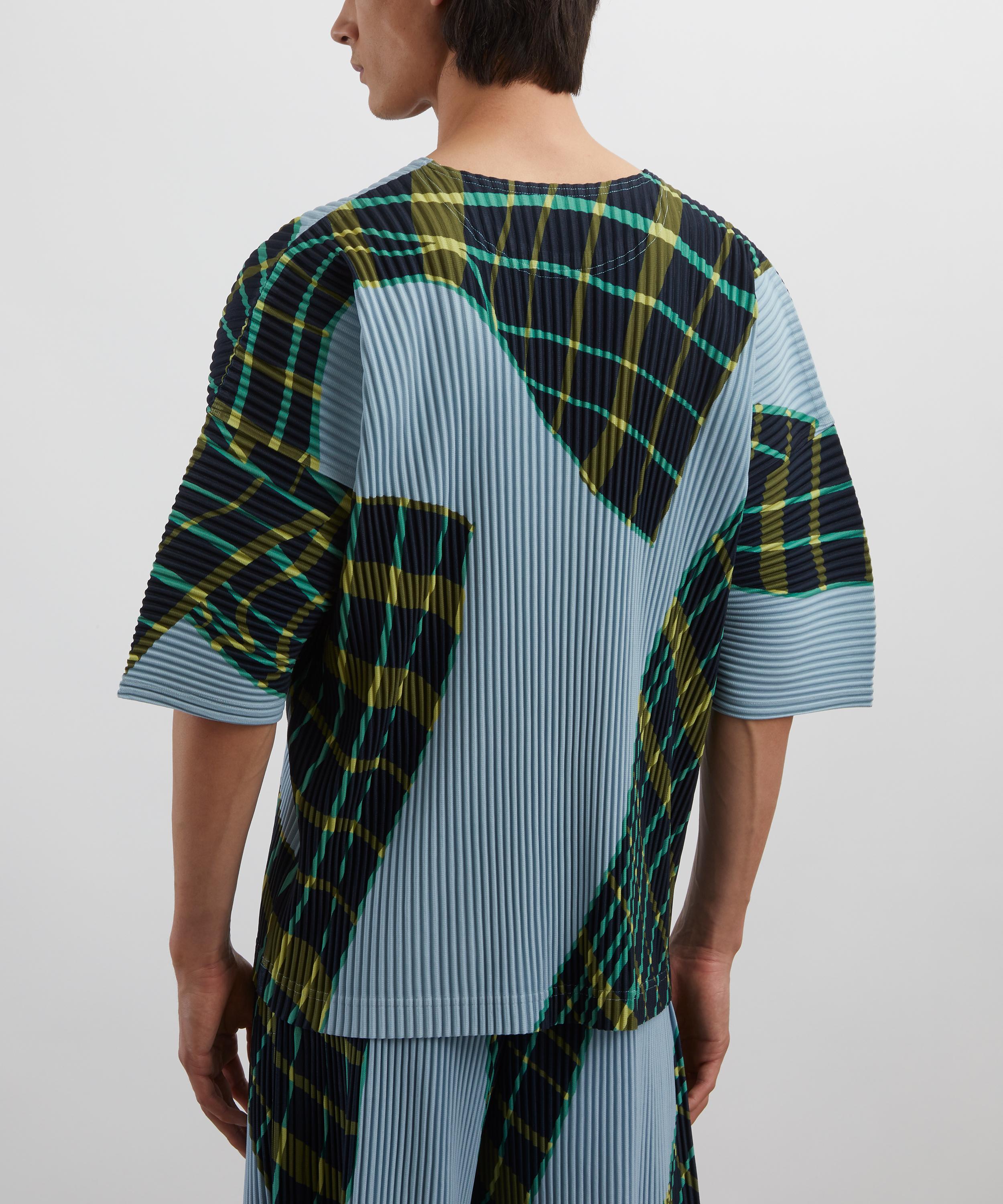 HOMME PLISSÉ ISSEY MIYAKE - WINDSWEPT PLAID Pleated Top image number 3