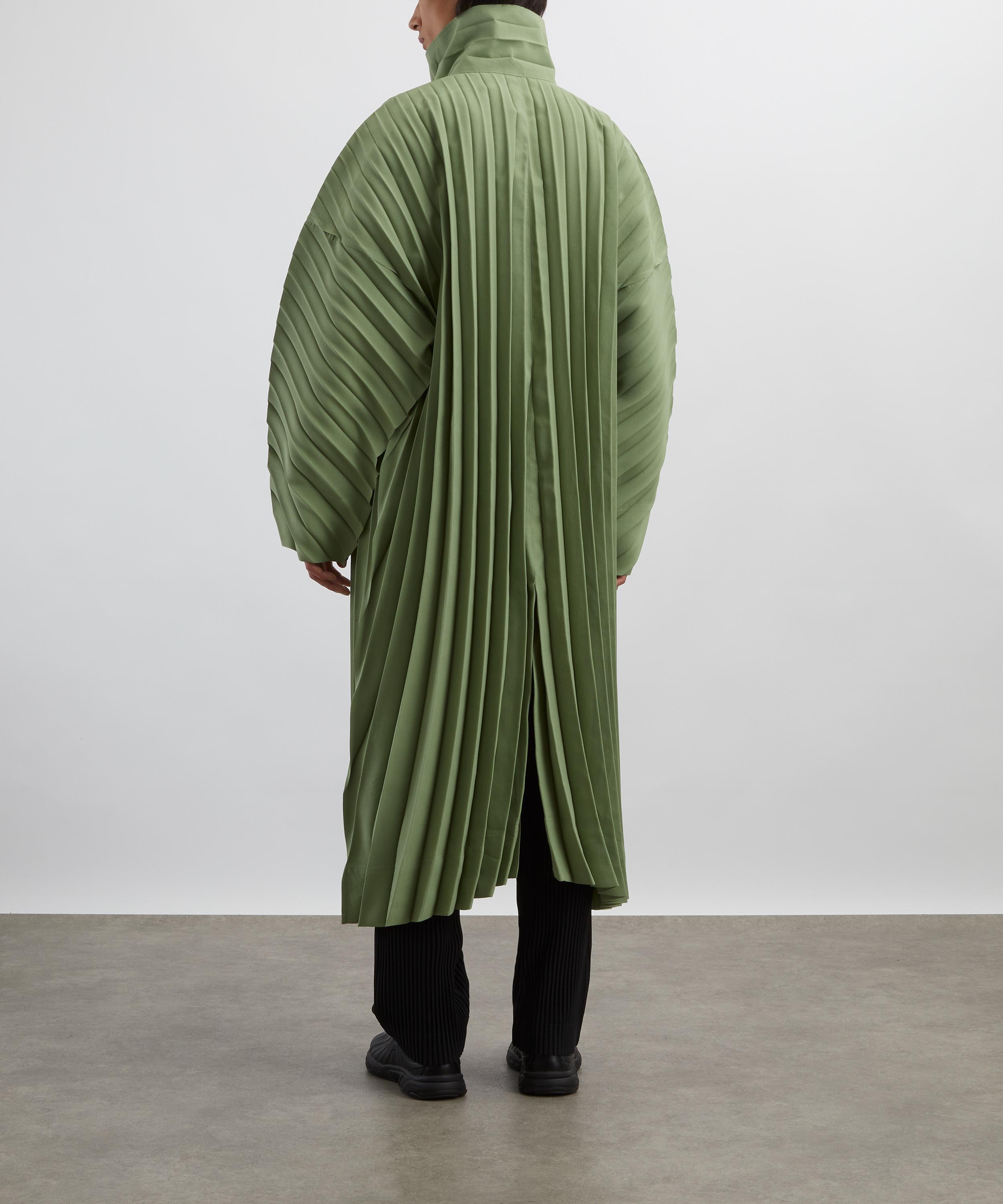 HOMME PLISSÉ ISSEY MIYAKE - Green EDGE COAT LIGHT  image number 3