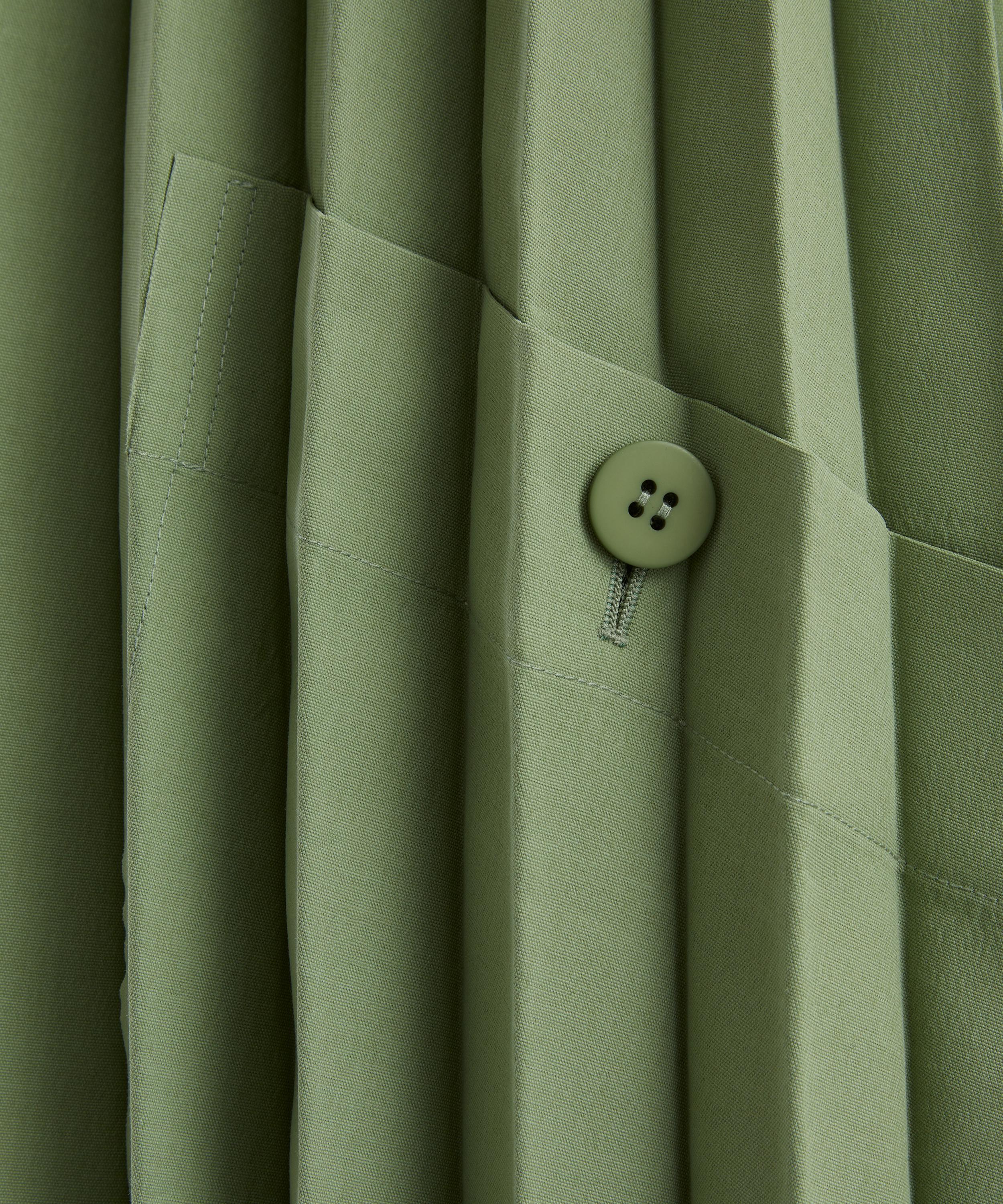 HOMME PLISSÉ ISSEY MIYAKE - Green EDGE COAT LIGHT  image number 4