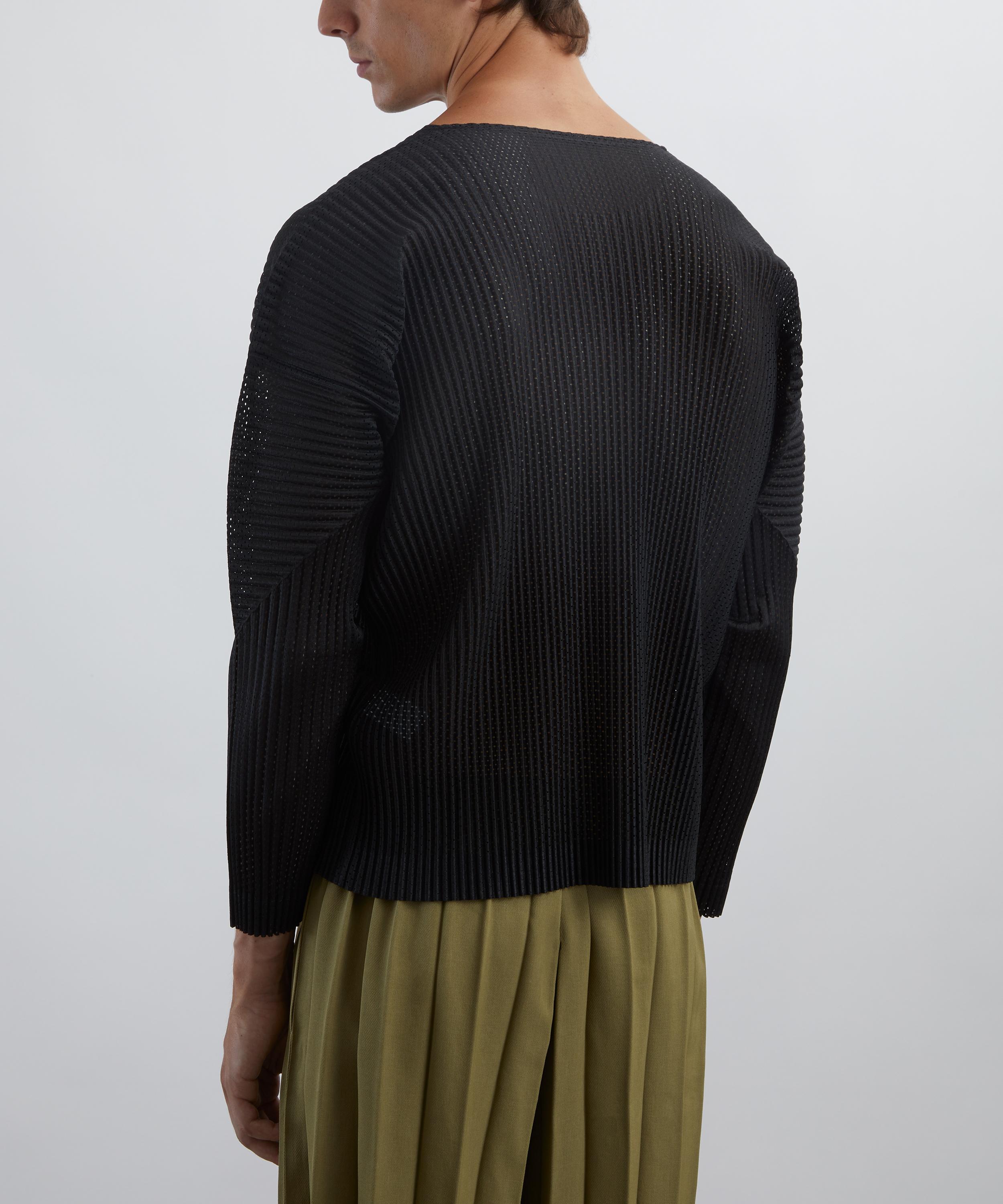 HOMME PLISSÉ ISSEY MIYAKE - LIGHT MESH Black Top image number 3