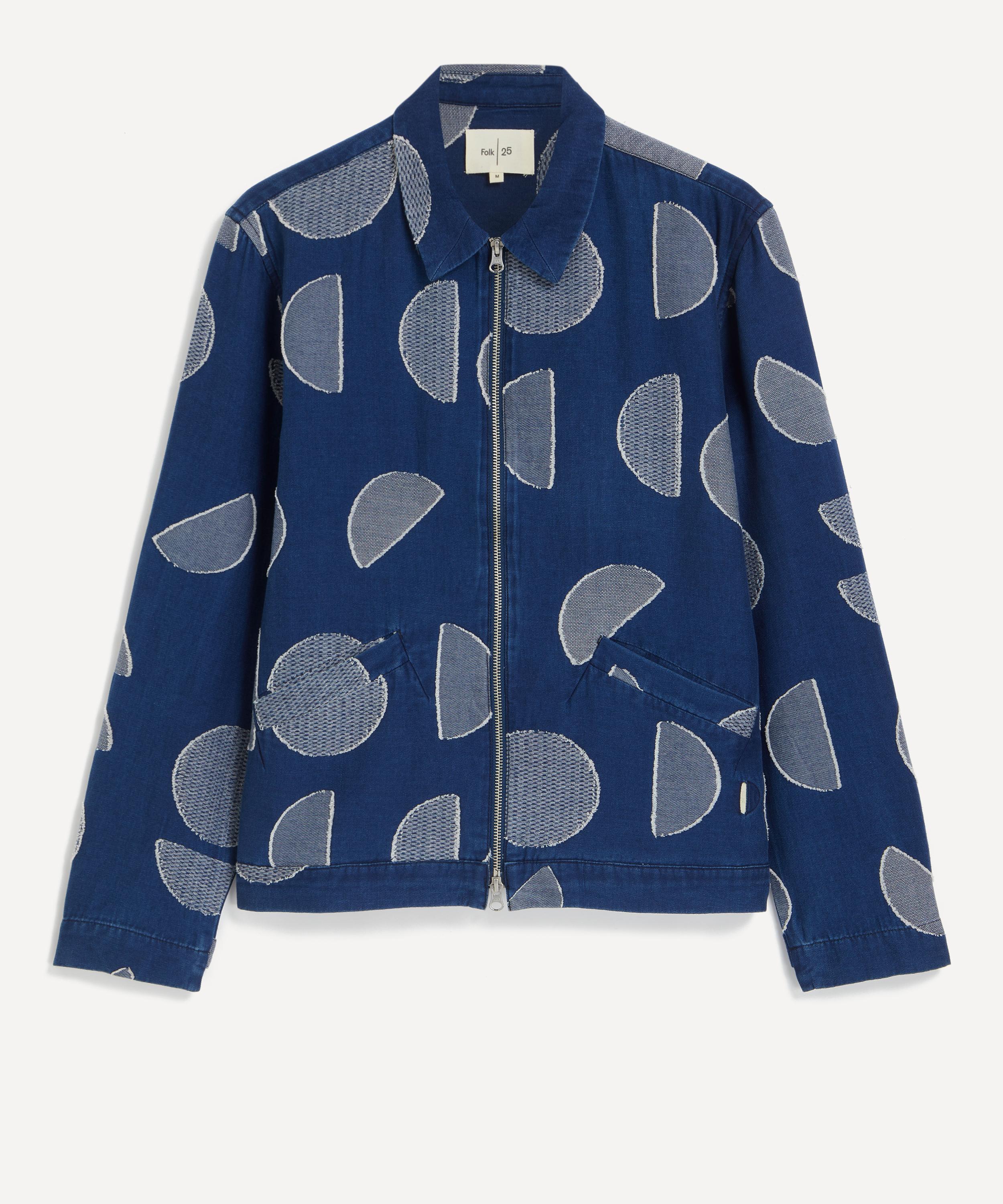 Folk - Signal Indigo Circle Jacquard Blouson  image number 0