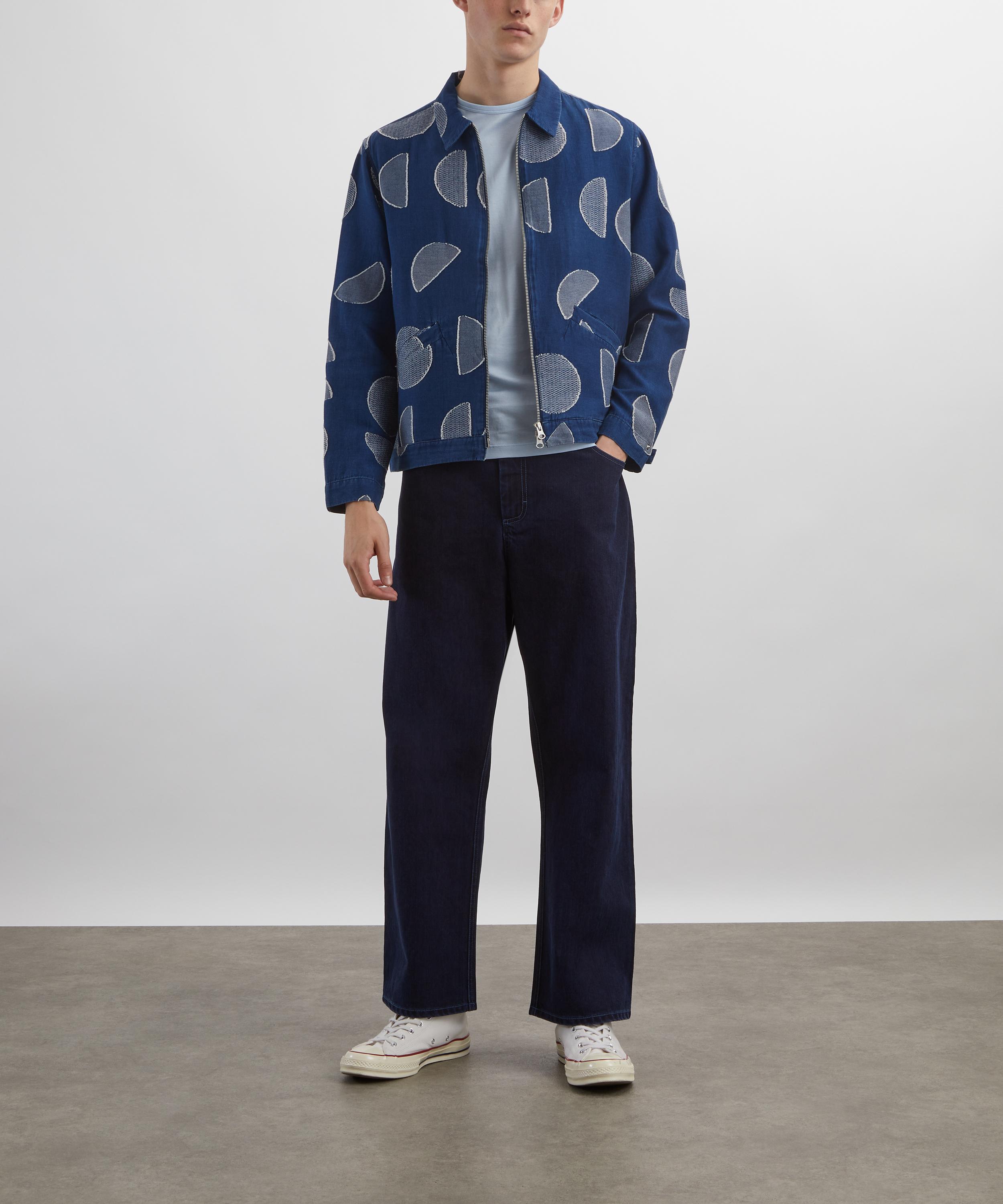 Folk - Signal Indigo Circle Jacquard Blouson  image number 1