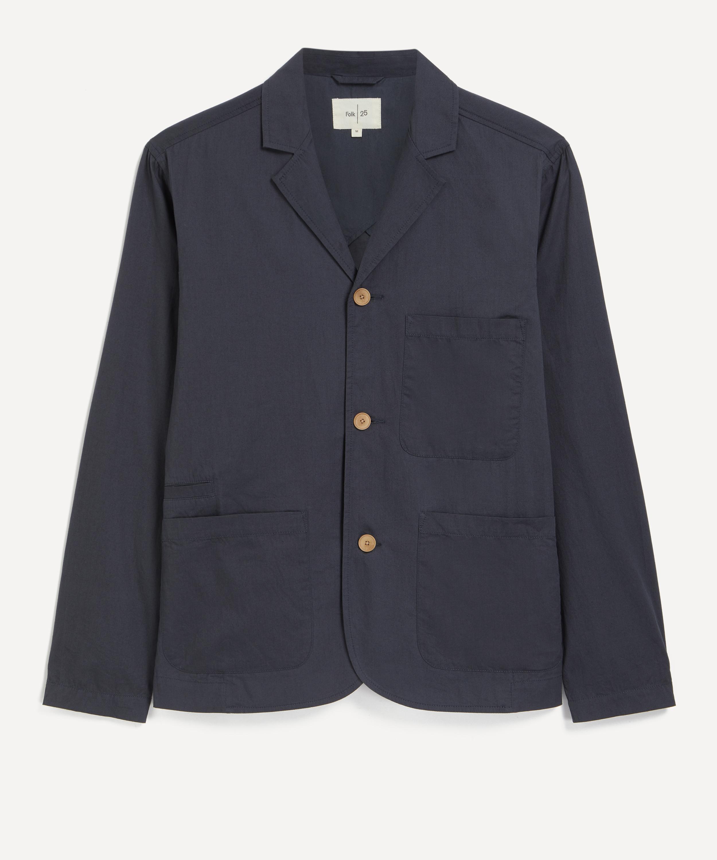Folk - Slate Wide Fit Blazer image number 0