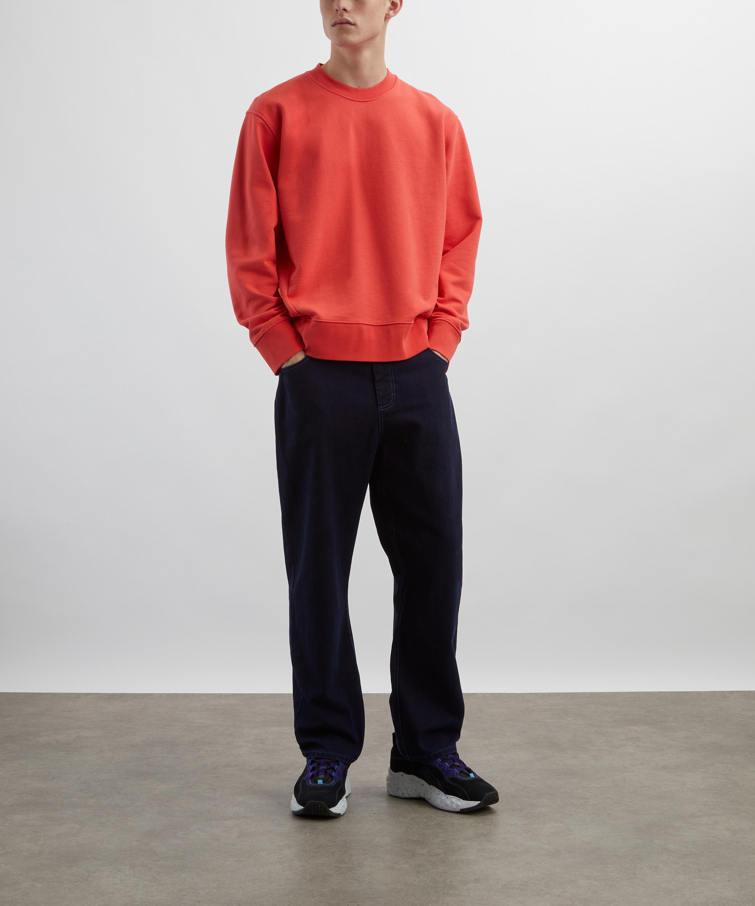 Folk - Deep Indigo Slub Barrel Leg Jeans image number 1