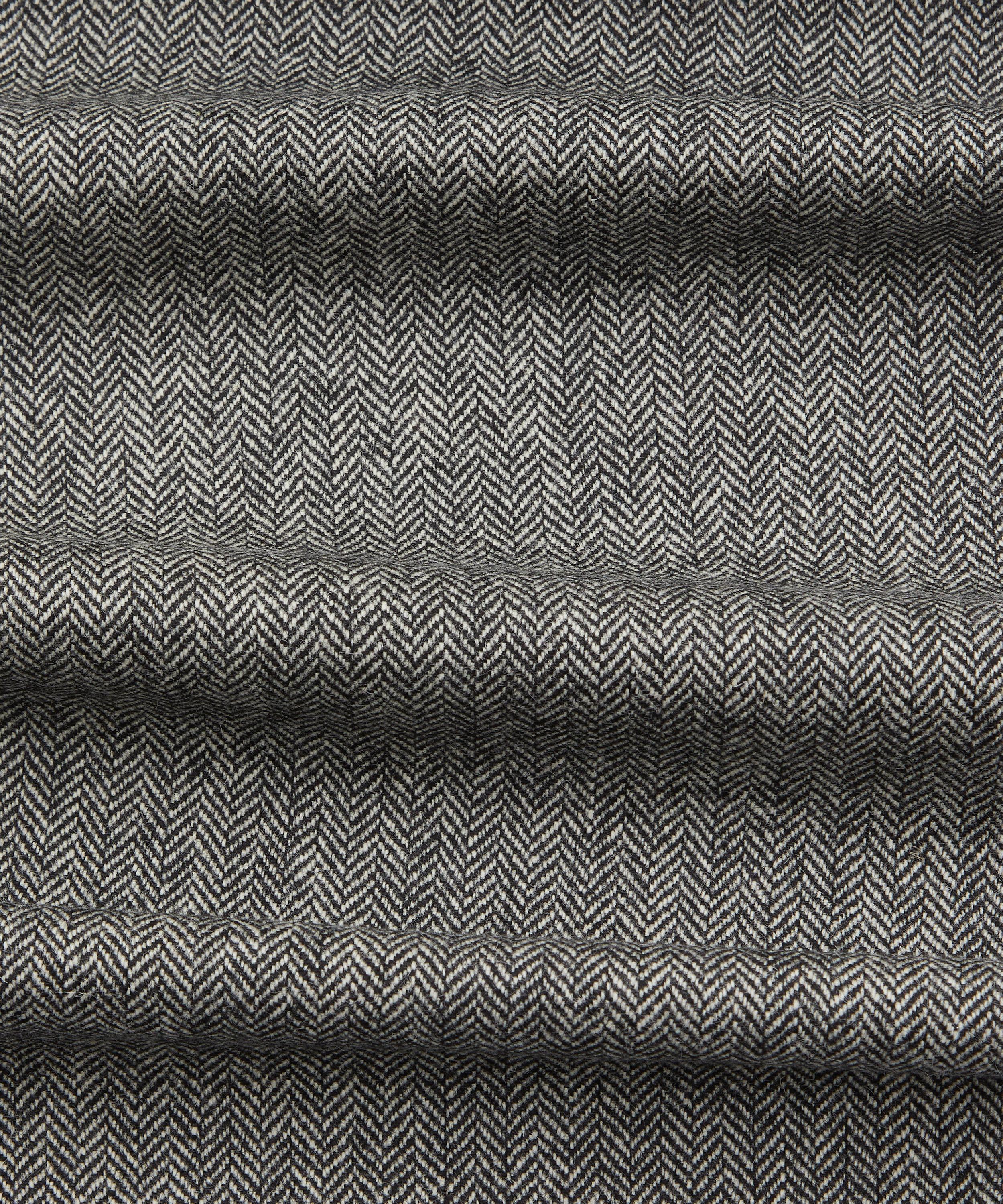 SAGE NATION - Herringbone Frayed Edge Scarf image number 3