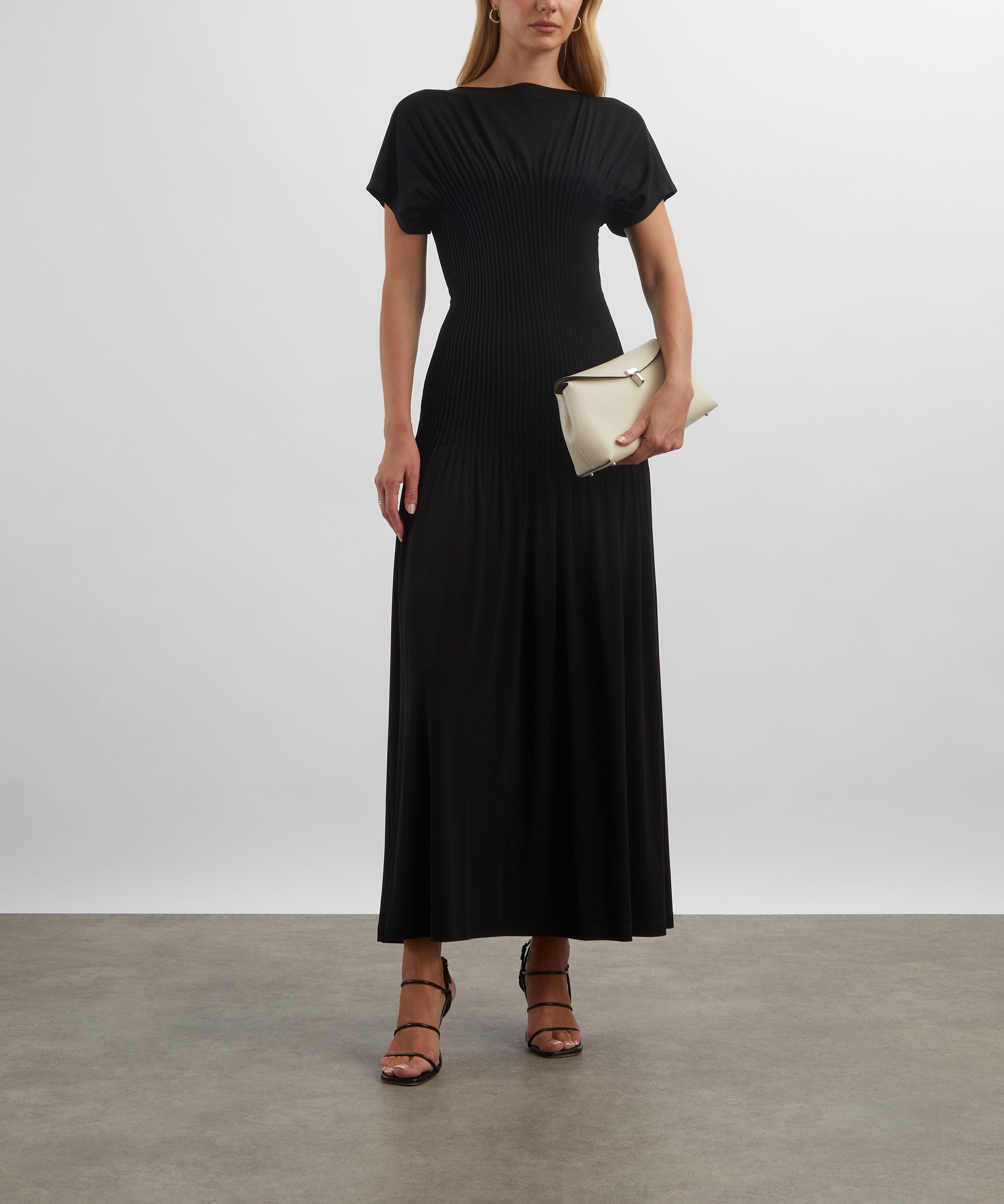 Toteme - Knife-Pleated Jersey Dress image number 1