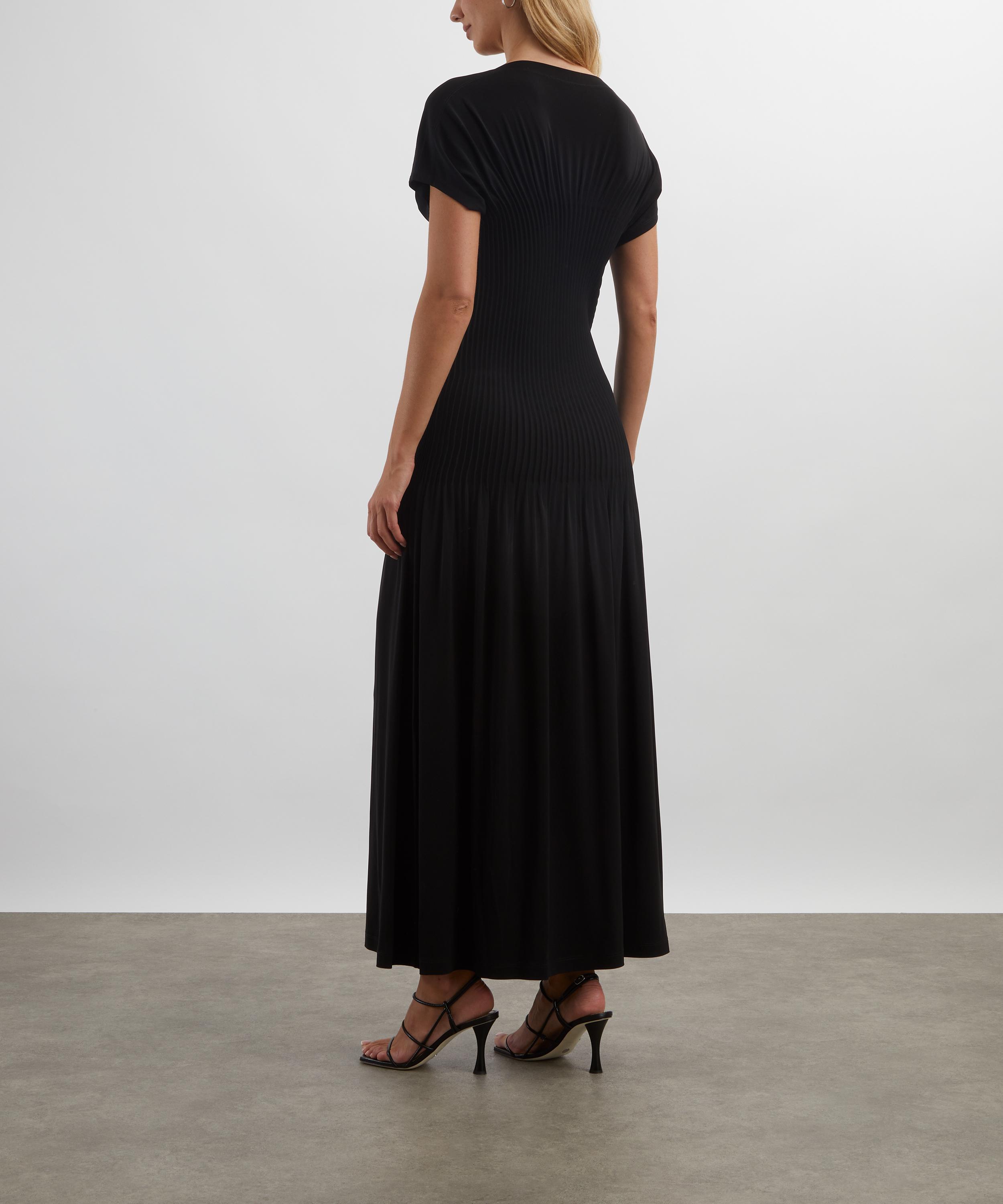 Toteme - Knife-Pleated Jersey Dress image number 3