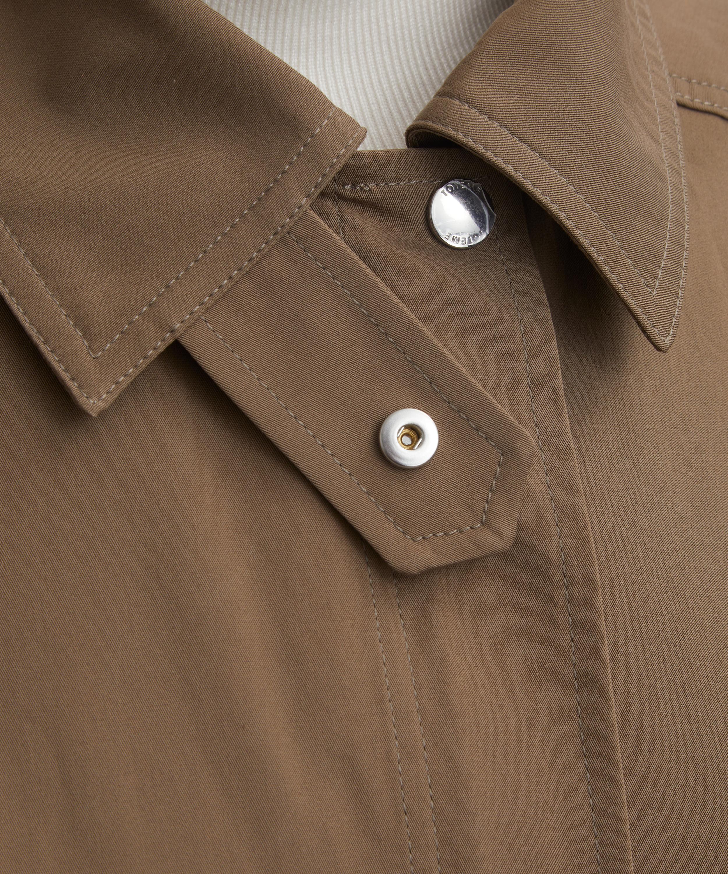 Toteme - Oversized Trench Jacket image number 4