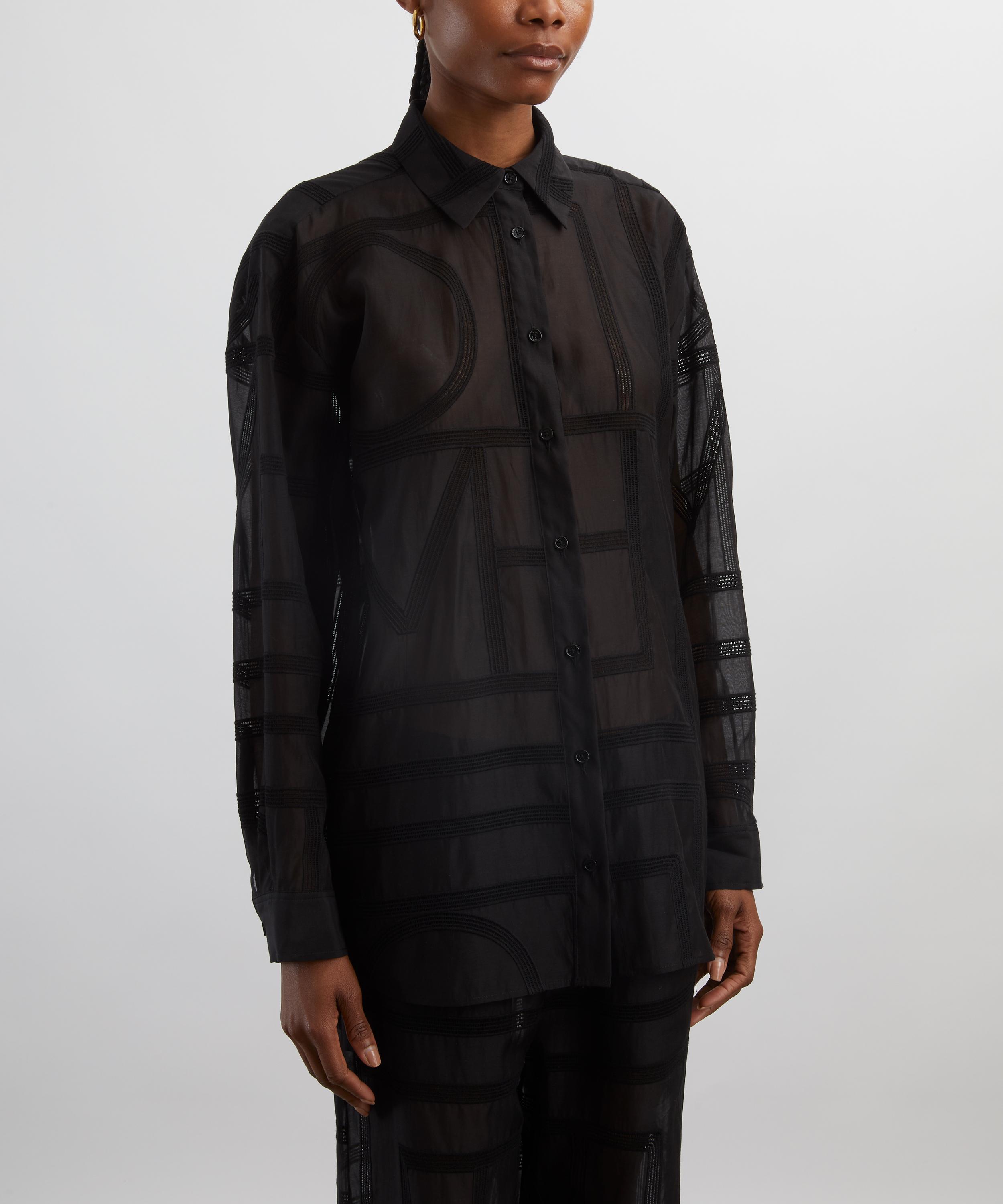 Toteme - Classic Crochet Shirt image number 2
