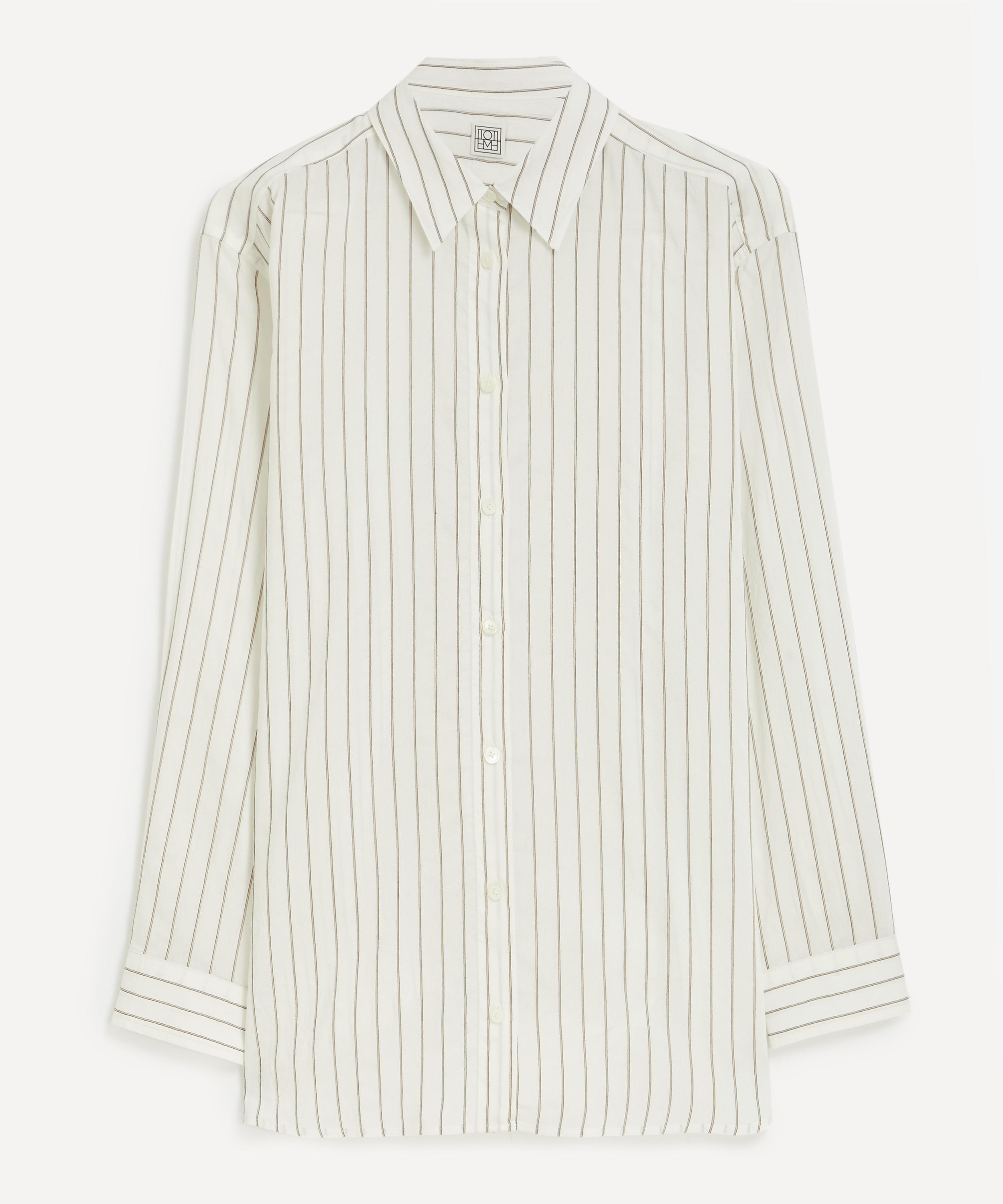 Toteme - Classic Stripe Shirt image number 0