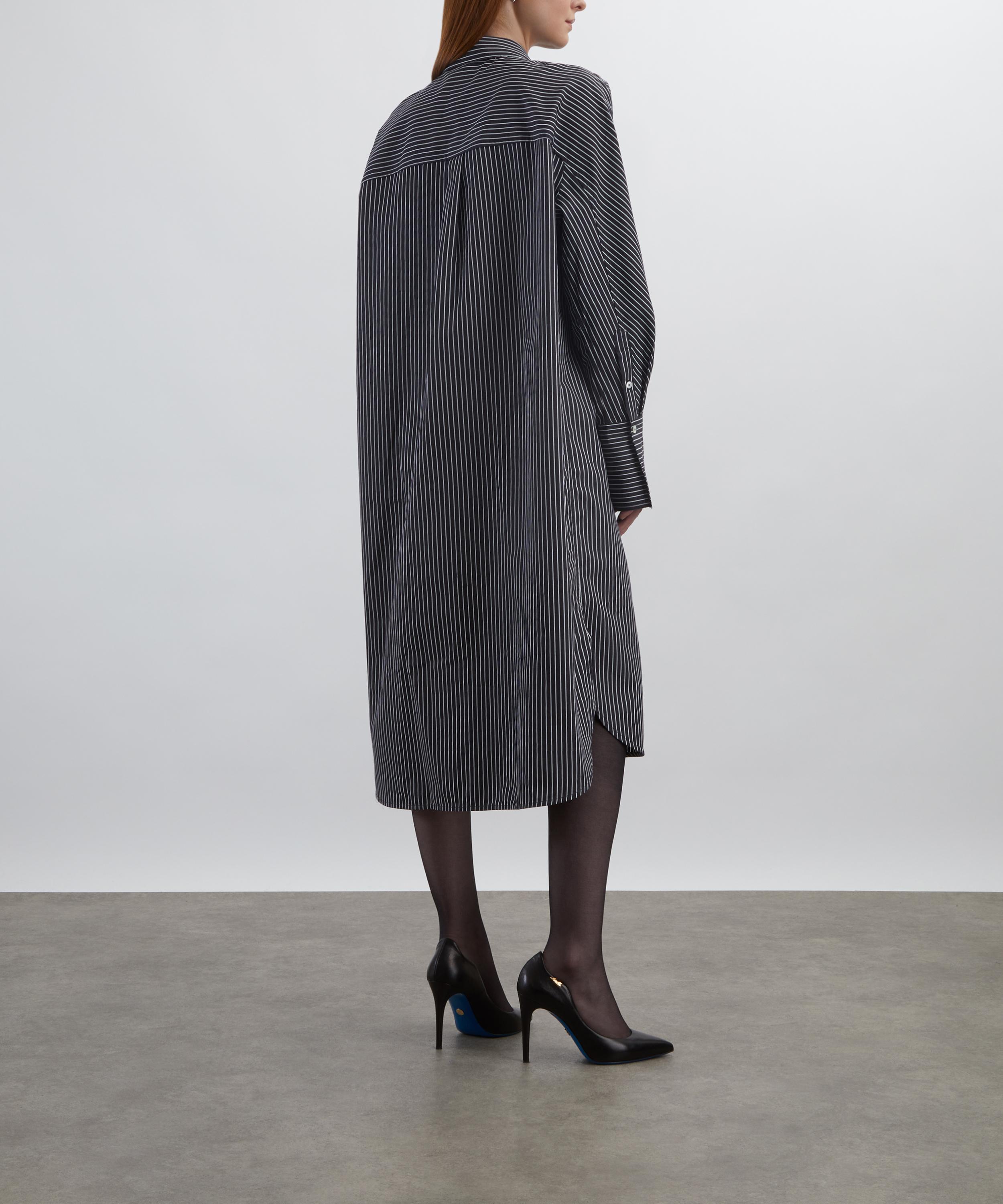 Toteme - Striped Kimono-Sleeve Shirtdress image number 3