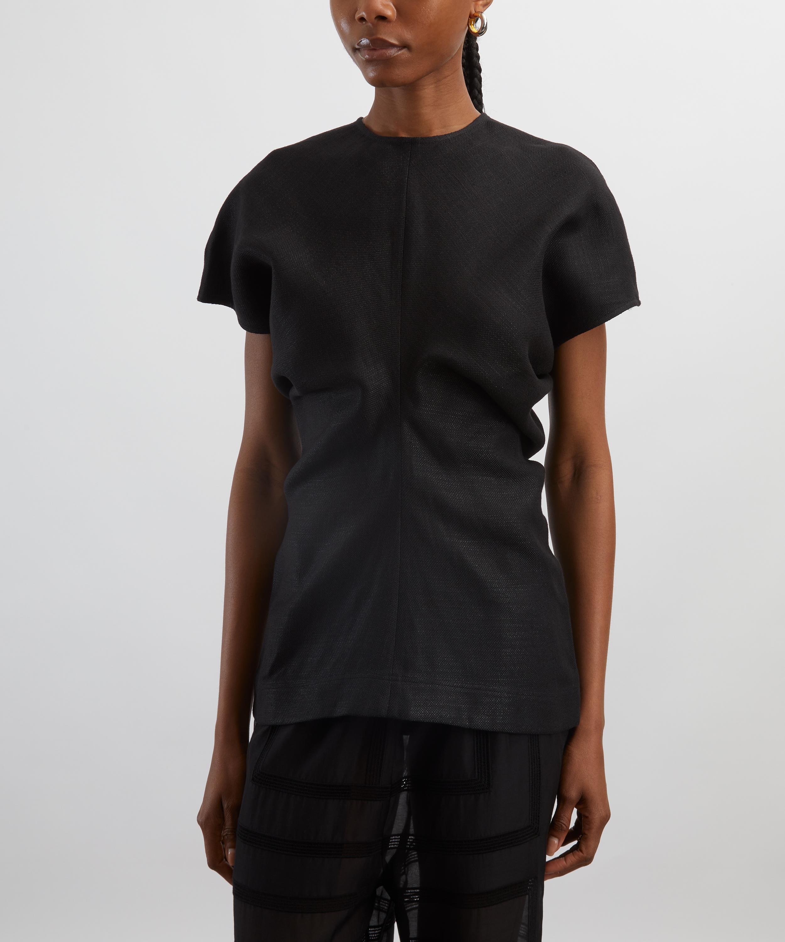 Toteme - Slouch Waist Basketweave Top image number 2