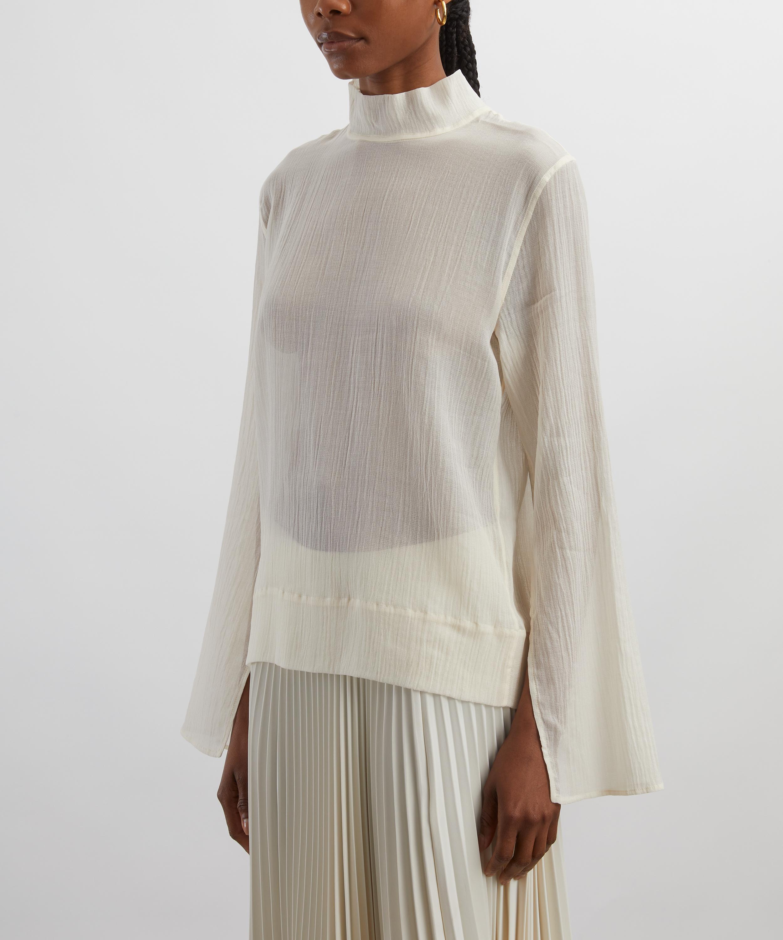 Toteme - Slit Sleeve Blouse image number 2