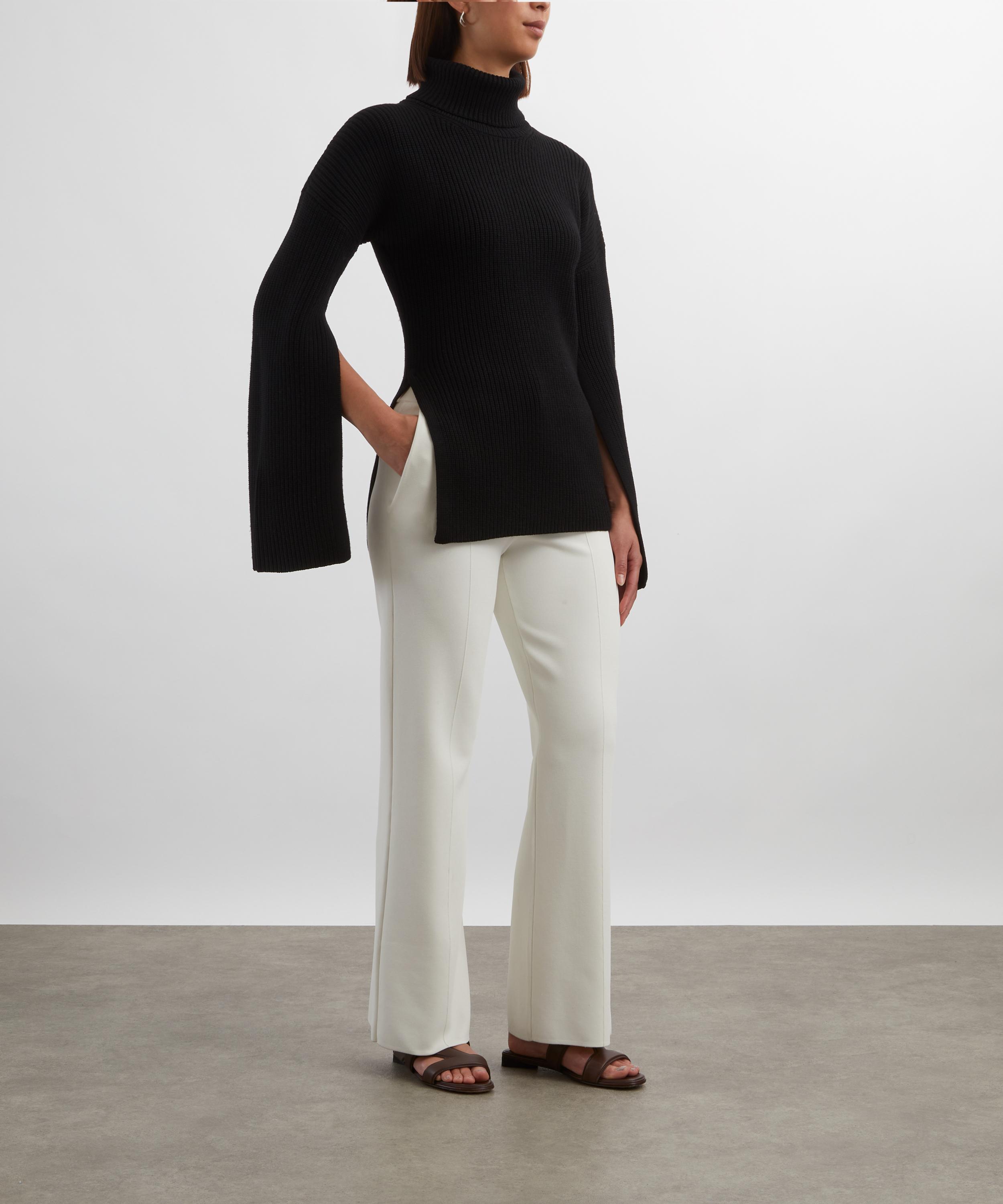 Toteme - Slit Sleeve Knit Jumper image number 1