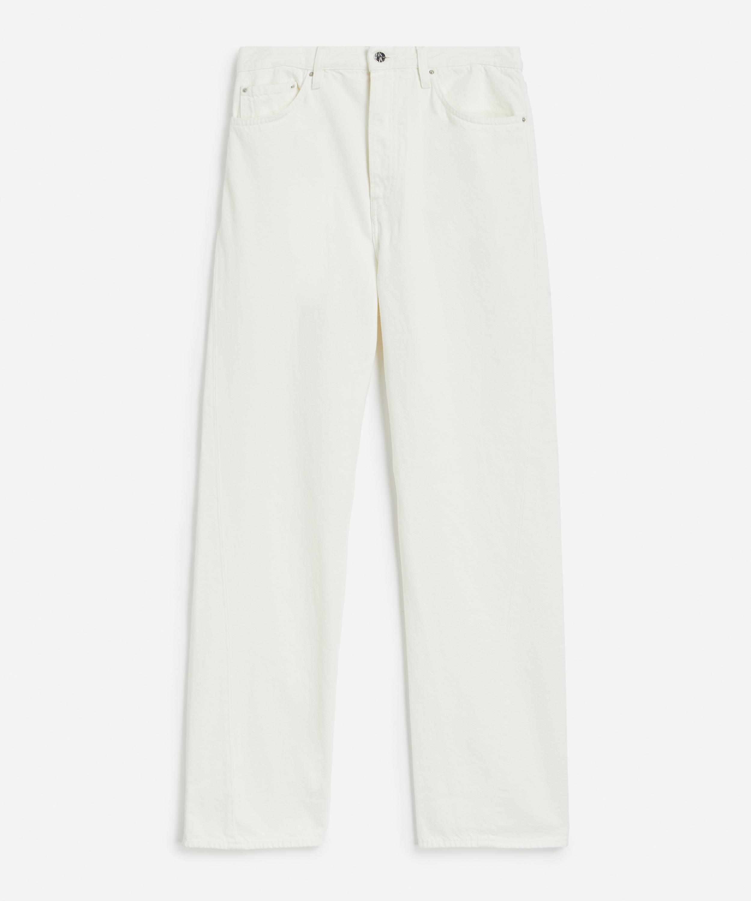 Toteme - Twisted Seam Denim Full Length Jeans image number 0