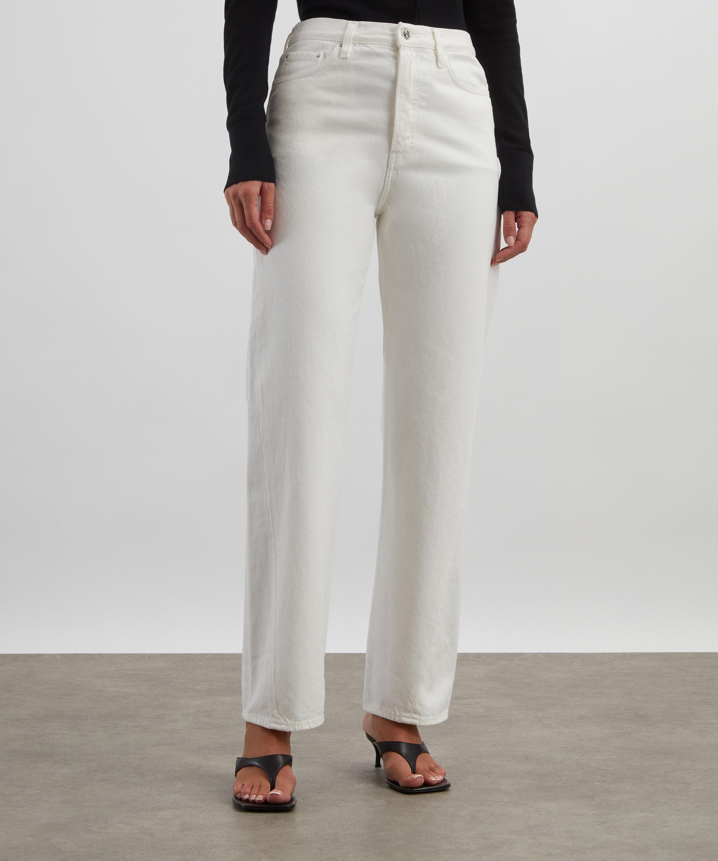 Toteme - Twisted Seam Denim Full Length Jeans image number 2