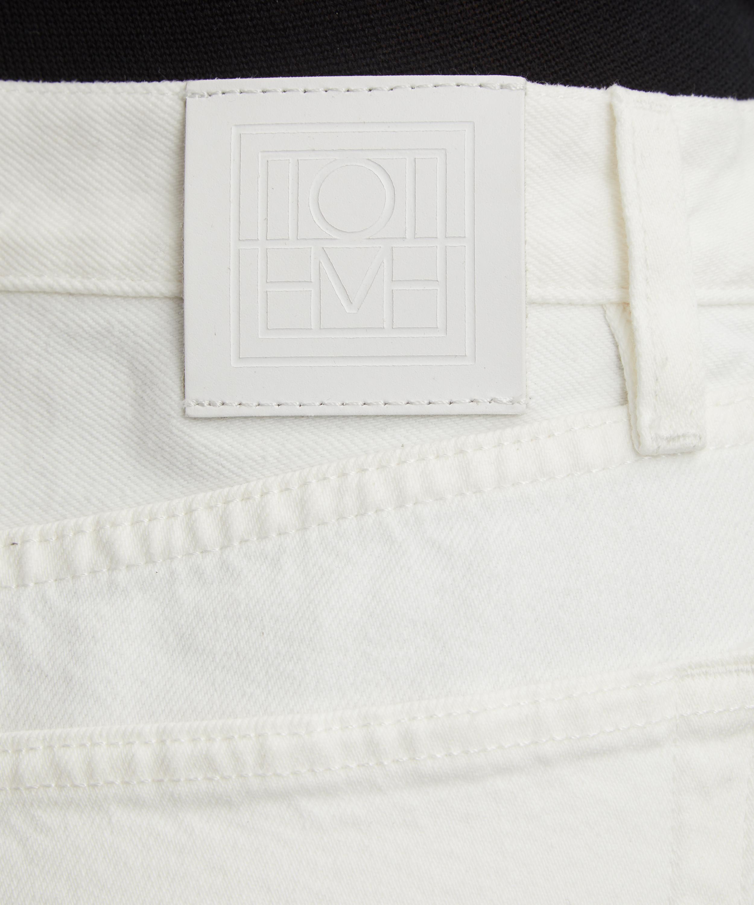 Toteme - Twisted Seam Denim Full Length Jeans image number 4