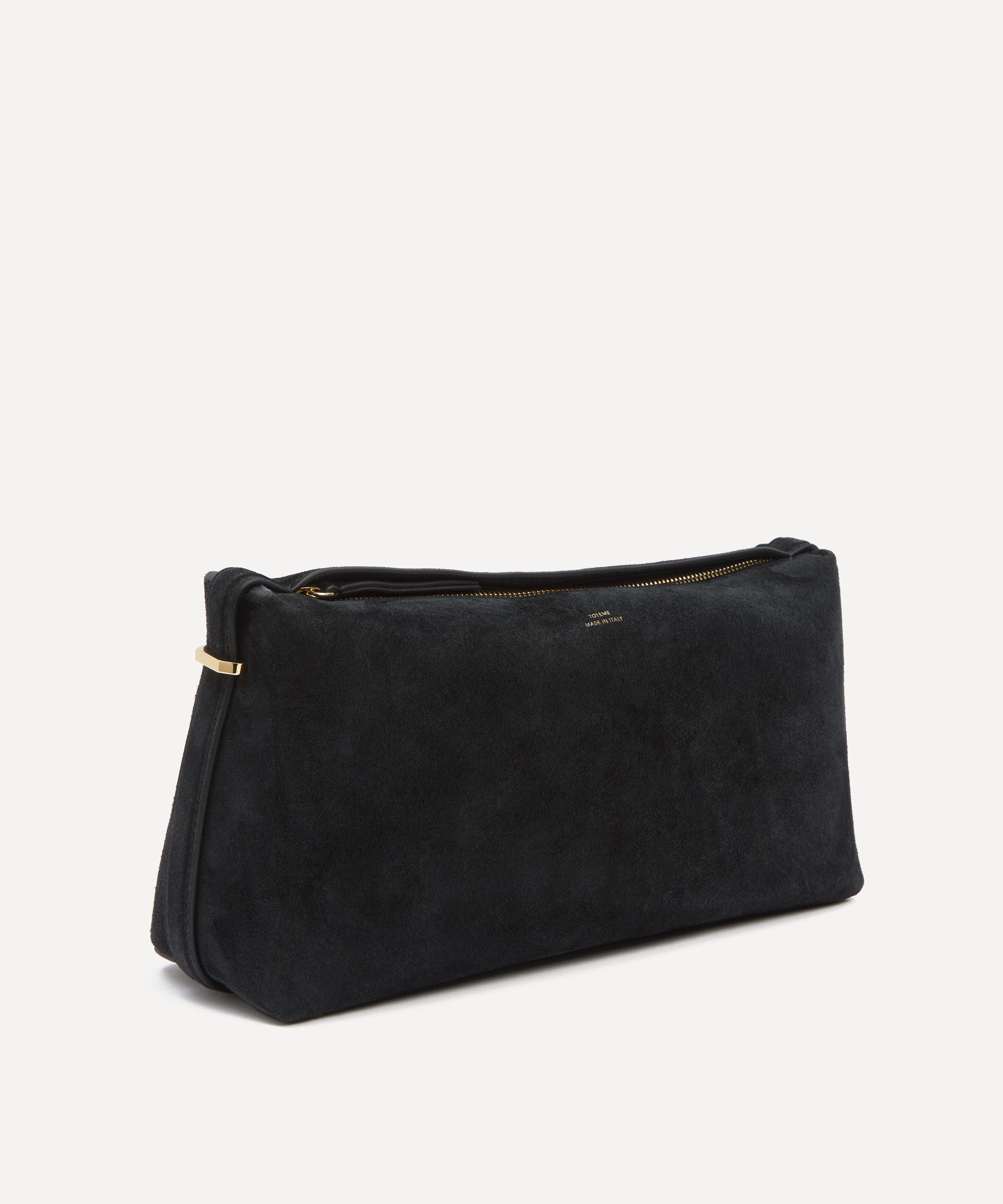 Totême - Belted Suede Clutch Bag image number 2