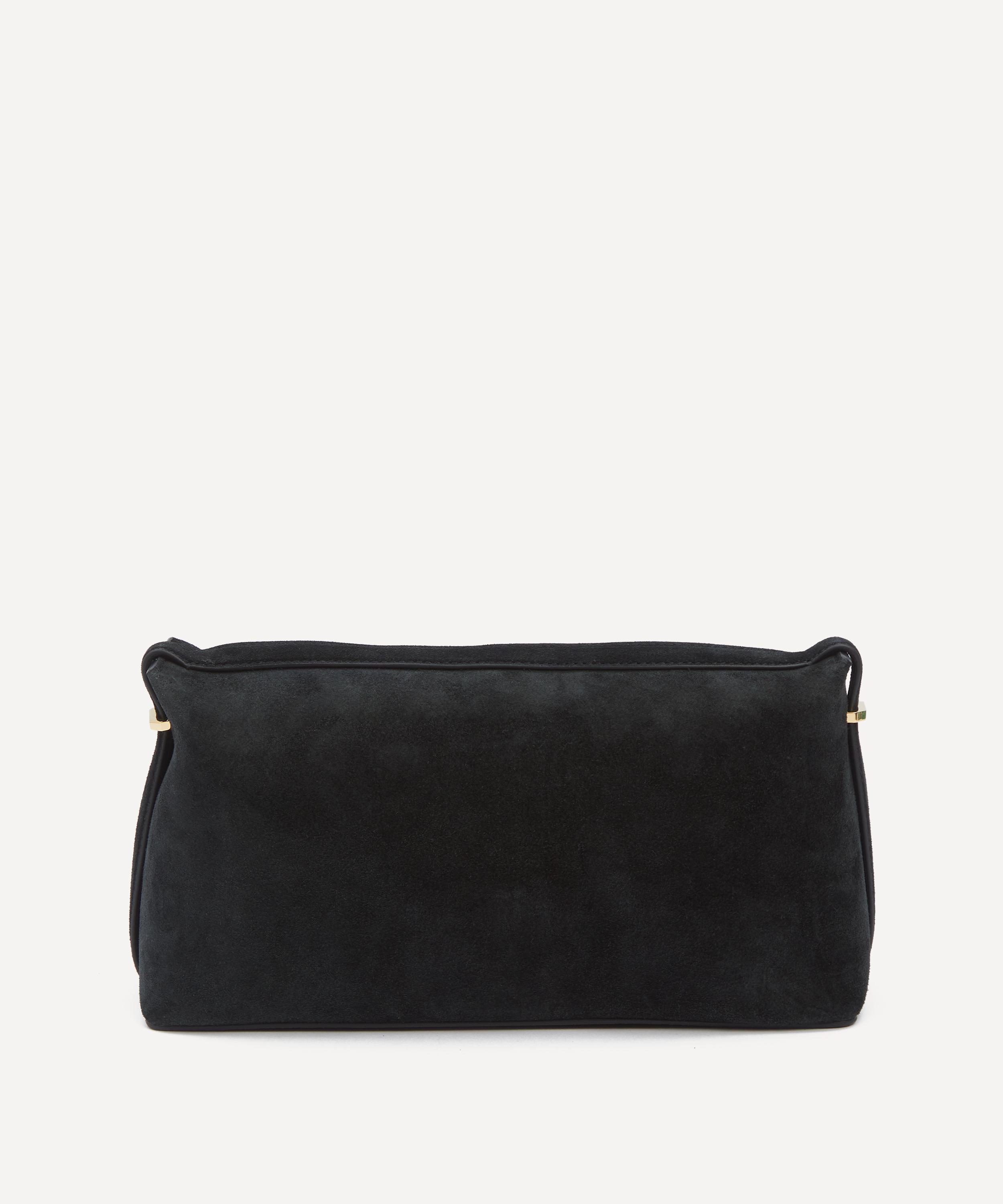 Totême - Belted Suede Clutch Bag image number 3