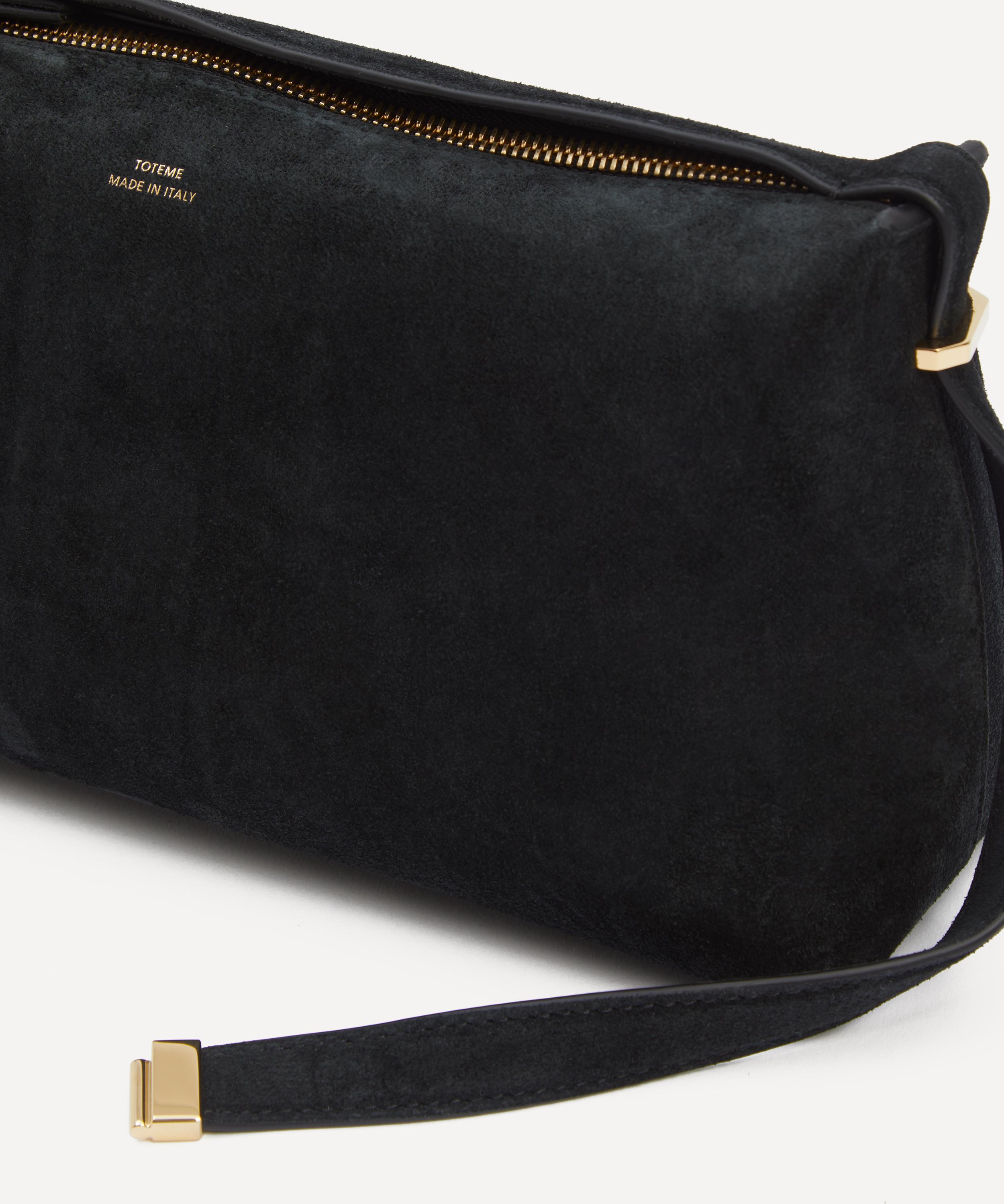 Totême - Belted Suede Clutch Bag image number 4