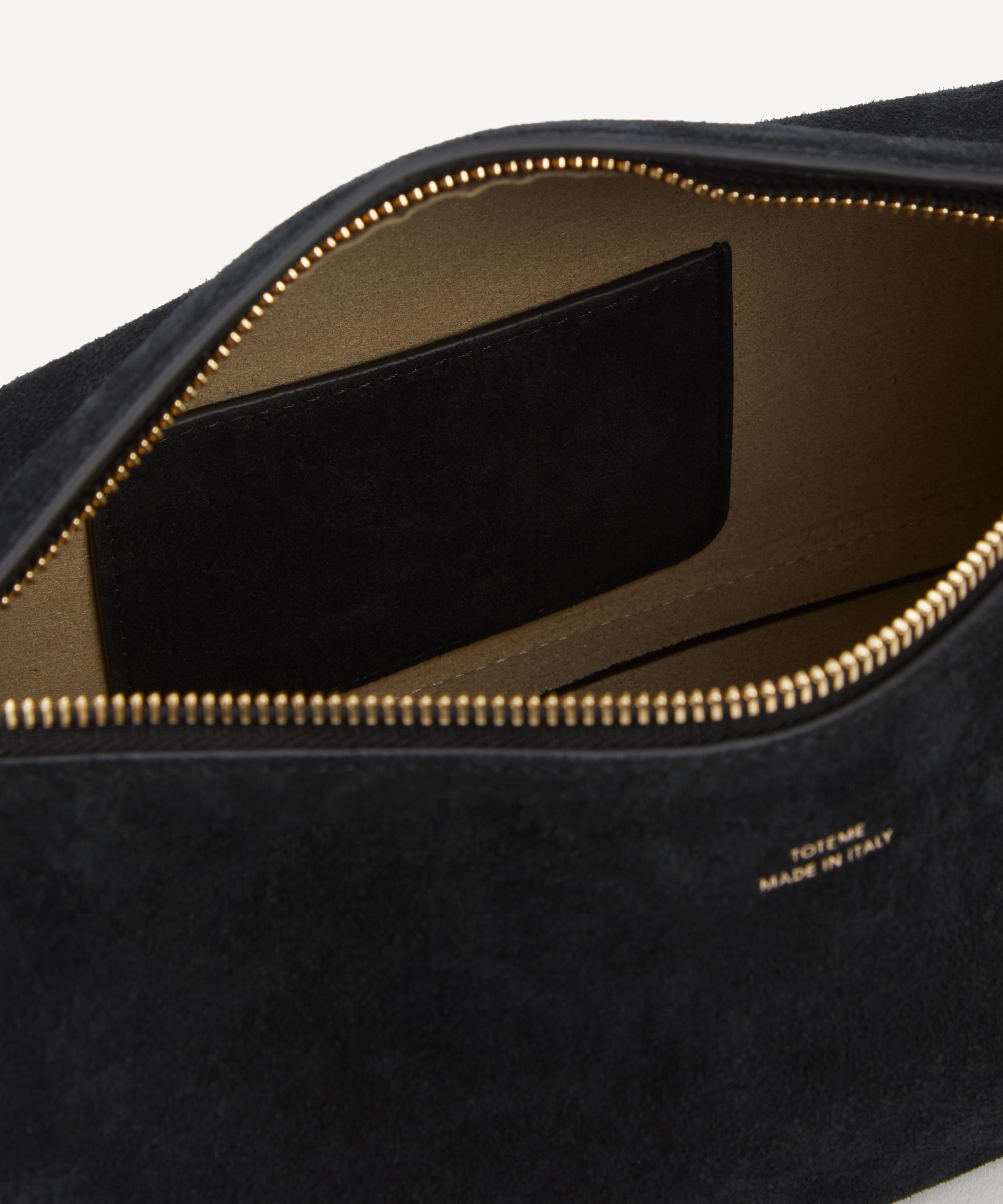 Totême - Belted Suede Clutch Bag image number 5