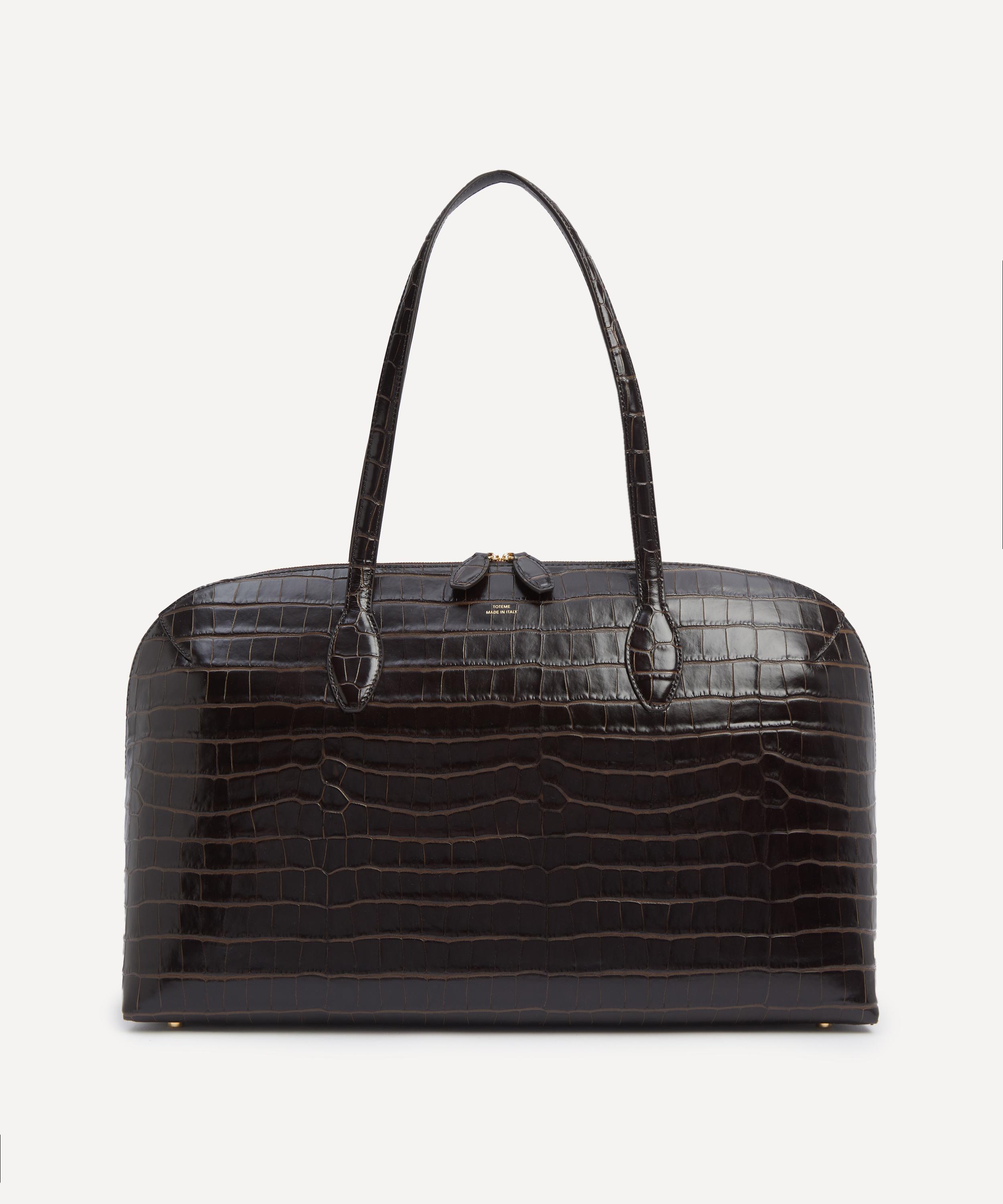 Toteme - Croco-Embossed Day Tote Bag image number 0