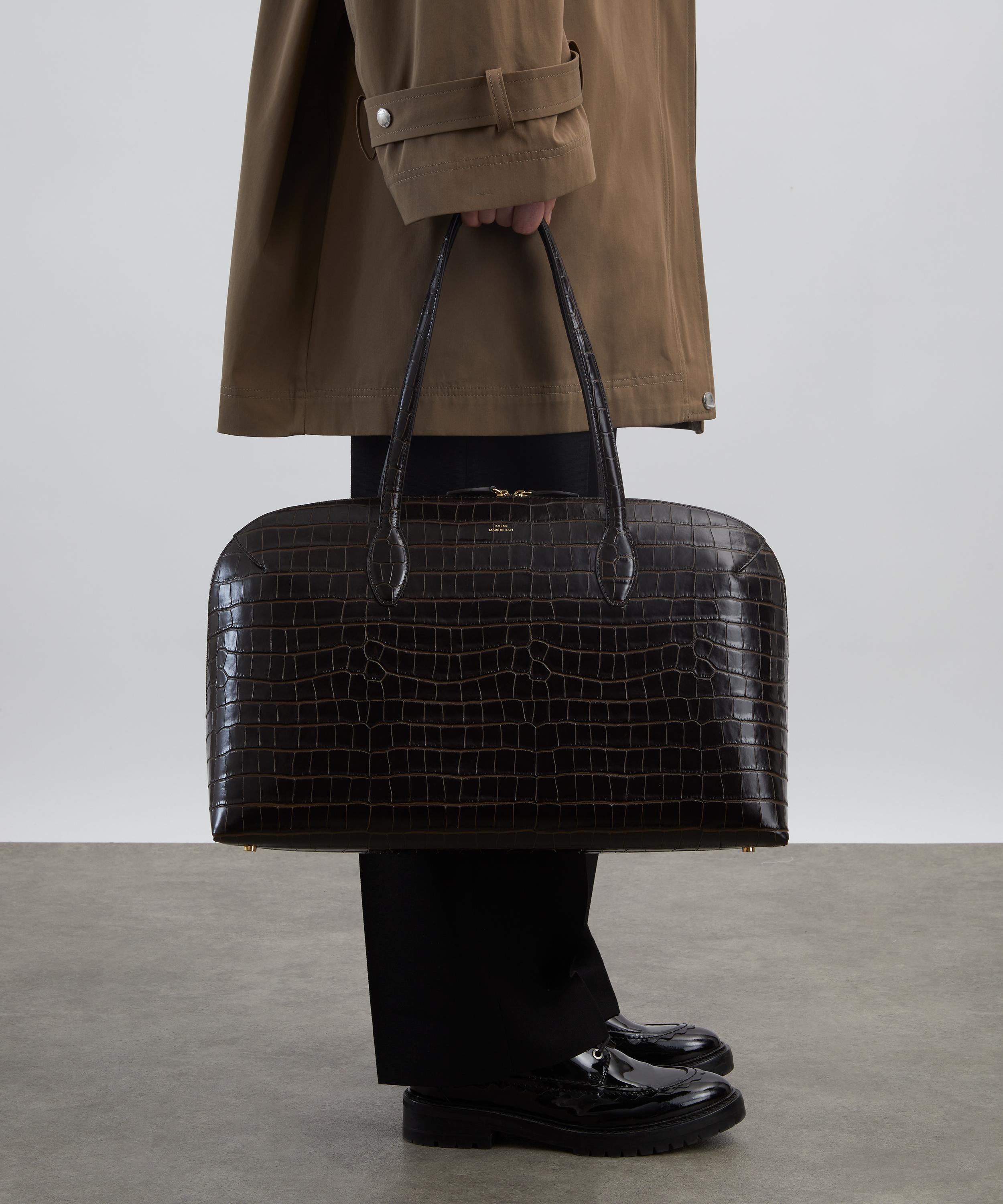 Toteme - Croco-Embossed Day Tote Bag image number 1