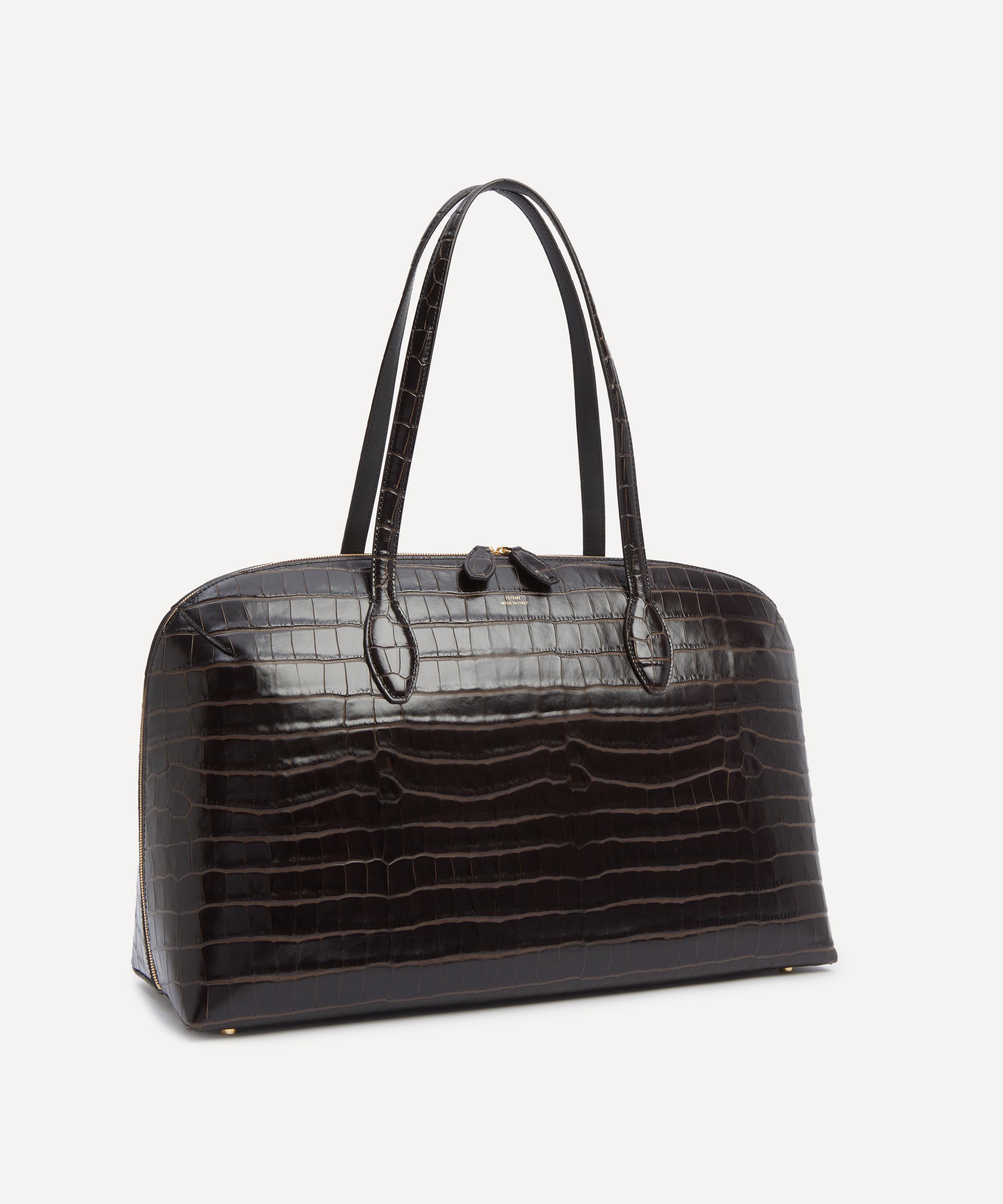 Toteme - Croco-Embossed Day Tote Bag image number 2