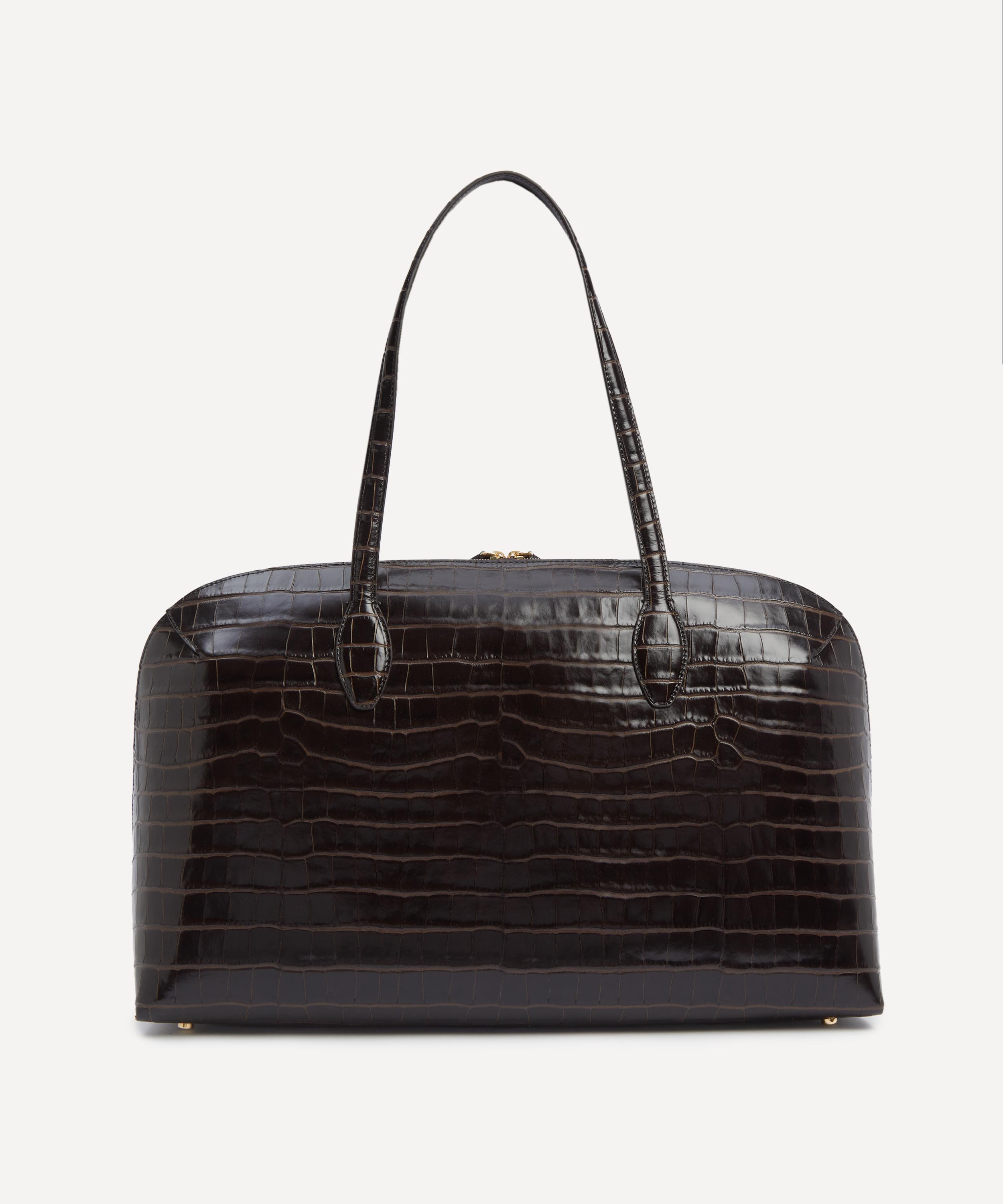 Toteme - Croco-Embossed Day Tote Bag image number 3