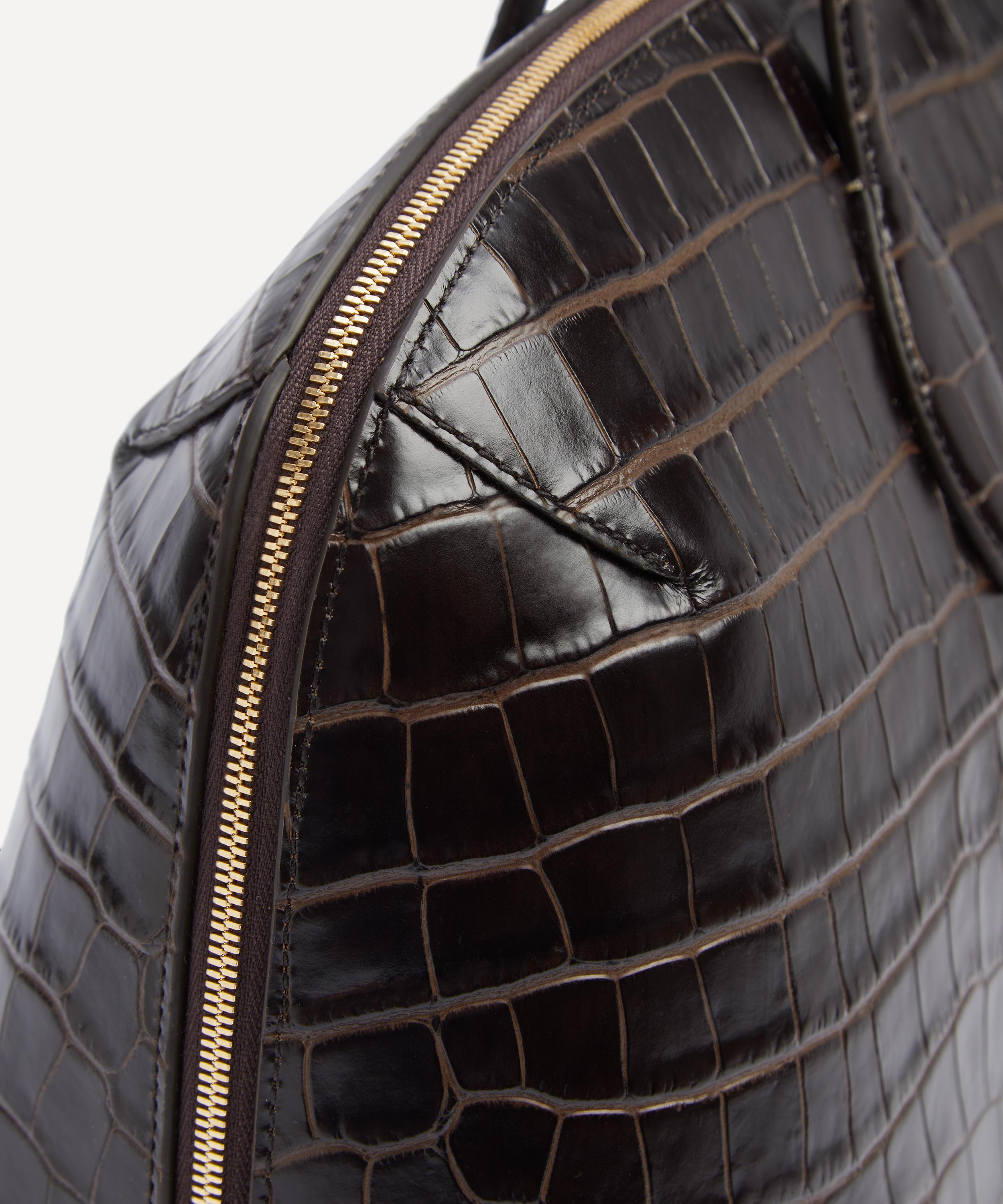 Toteme - Croco-Embossed Day Tote Bag image number 4