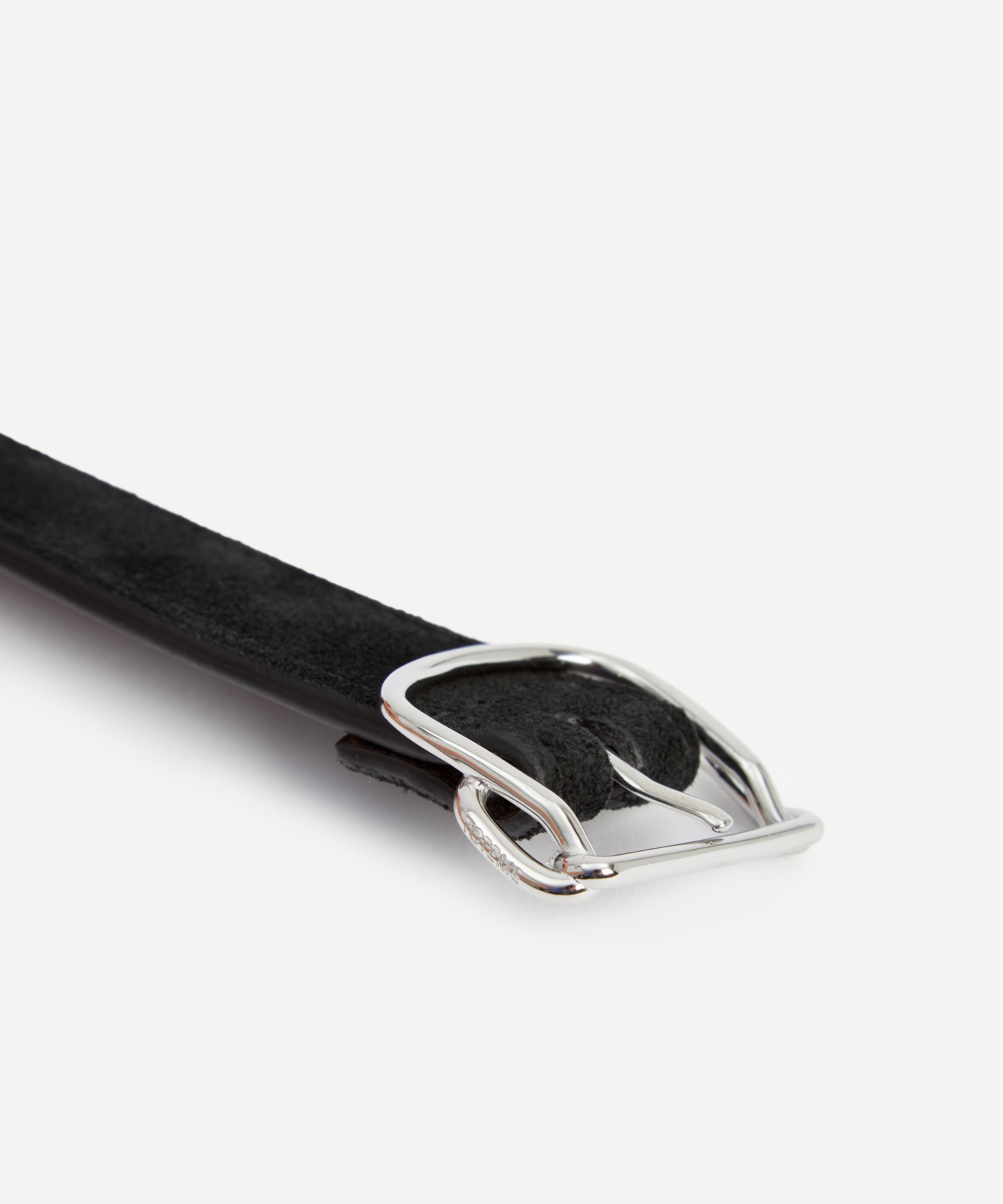 Toteme - Swirl Suede Belt image number 2