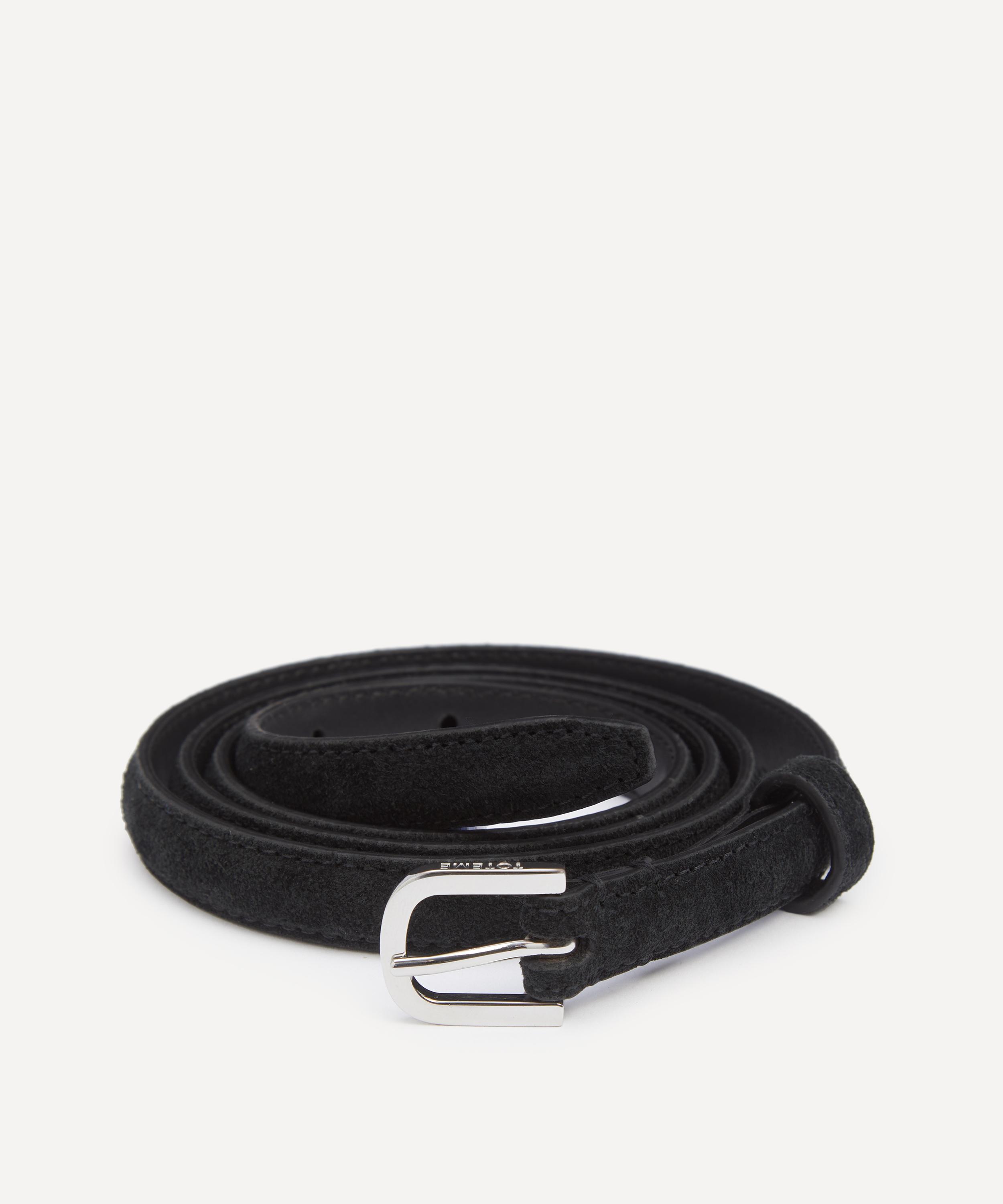 Toteme - Thin Suede Belt