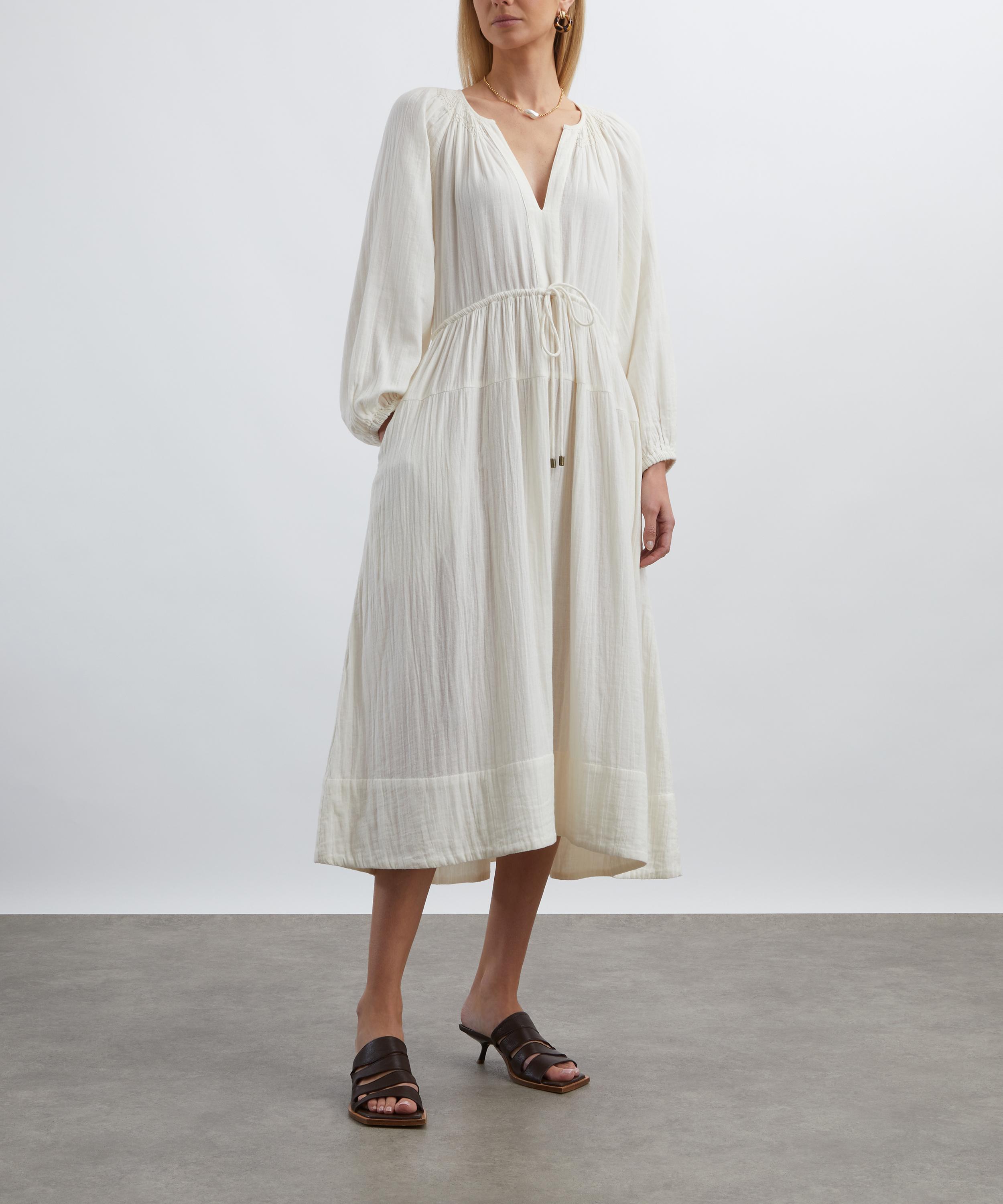 Mondo Corsini - Victorine Panna Cotton Gauze Dress image number 2