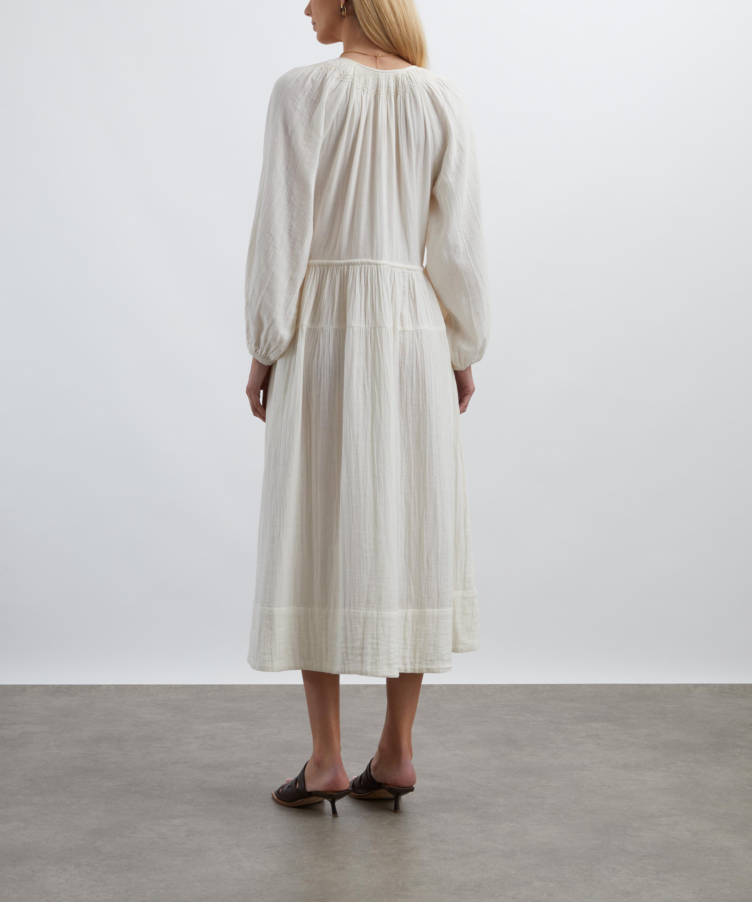 Mondo Corsini - Victorine Panna Cotton Gauze Dress image number 3