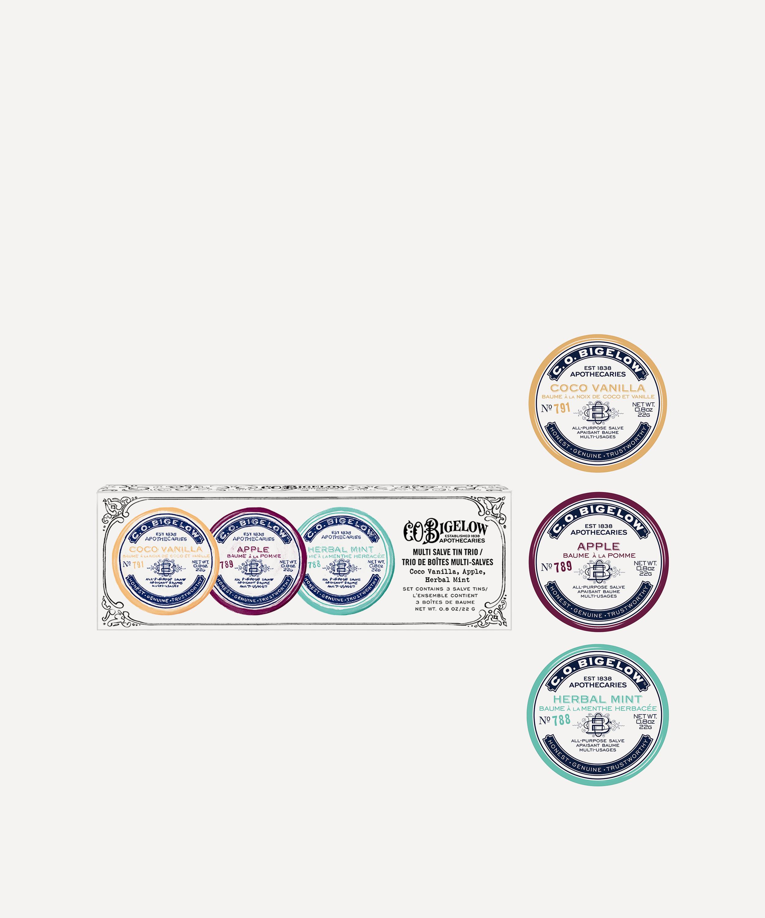 C.O. Bigelow - Assorted Salve Tin Trio image number 0