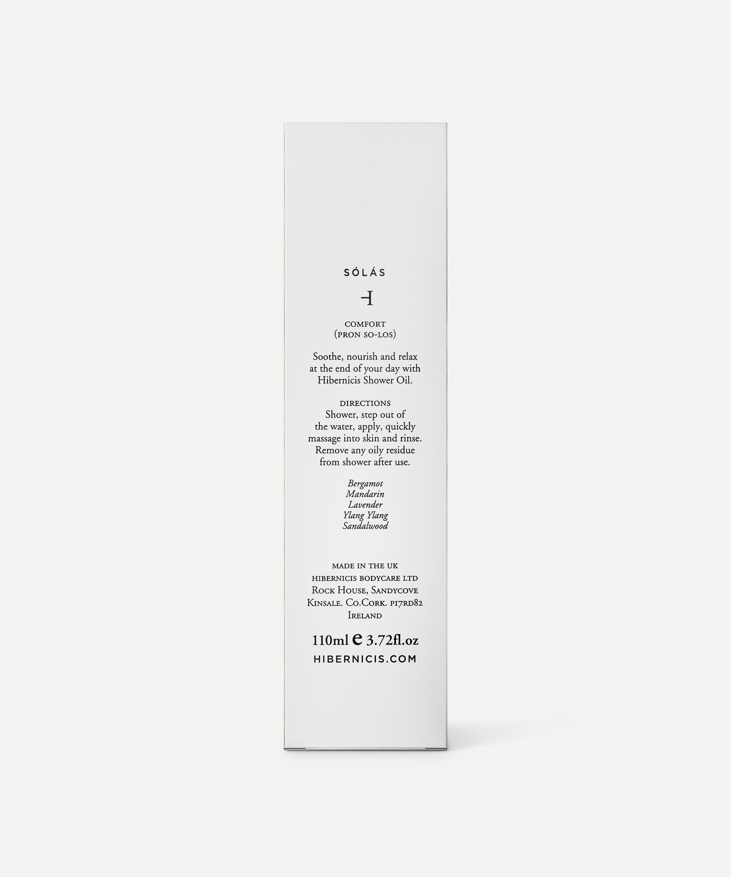 Hibernicis - Sólás Shower Oil 110ml image number 6